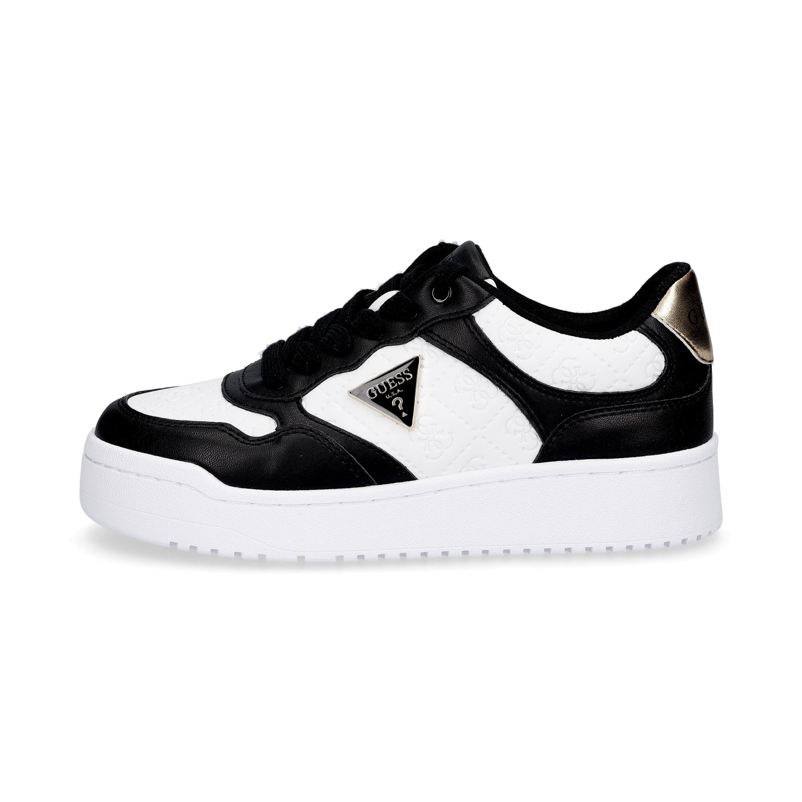 Guess women's sneakers Miram6 white black