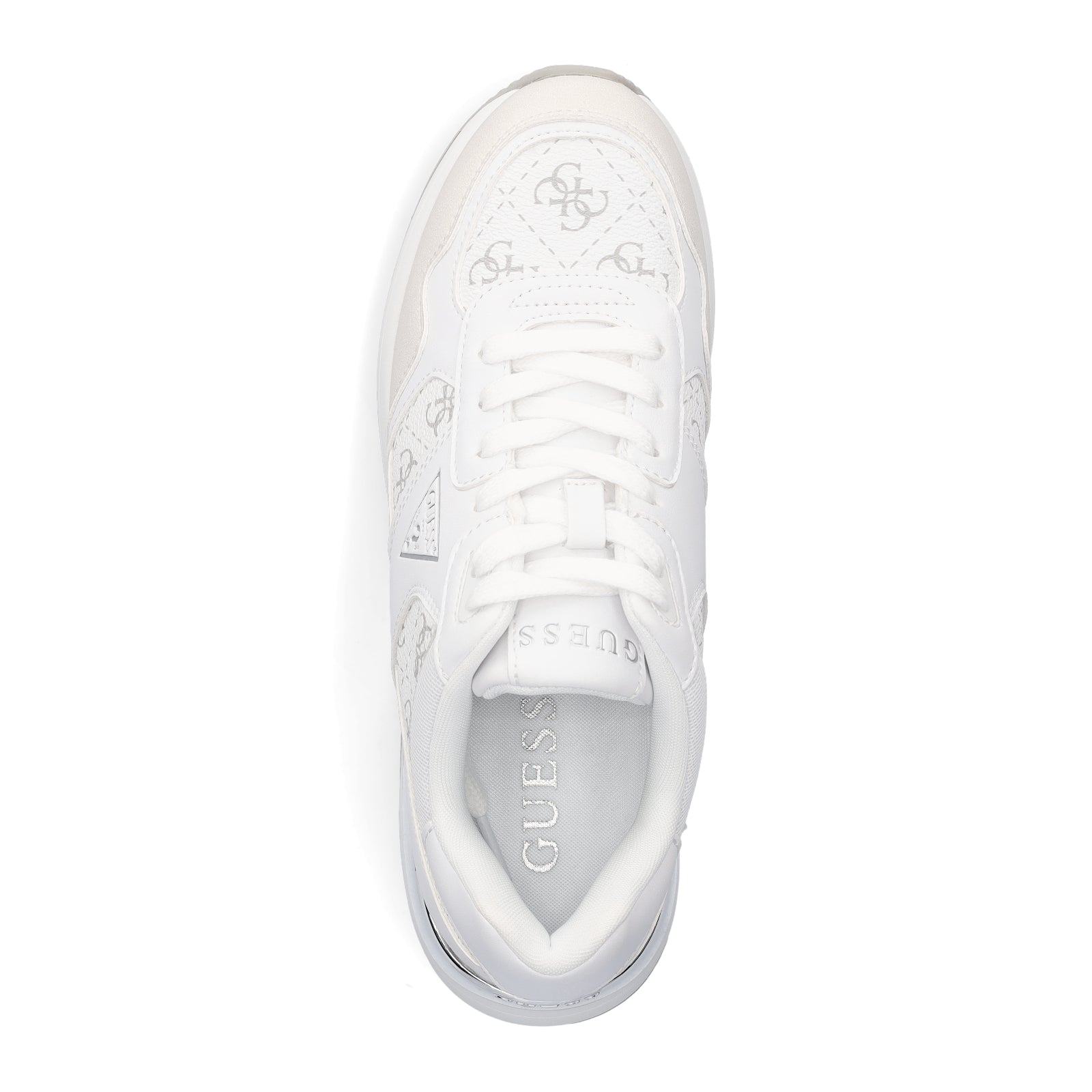 Guess Damen Sneaker Mickay weiß