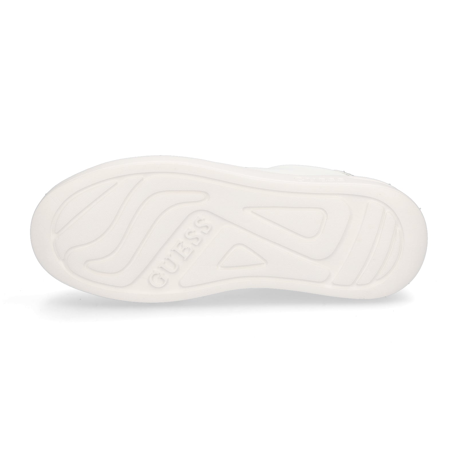 Guess women's sneaker Elbina white metallic