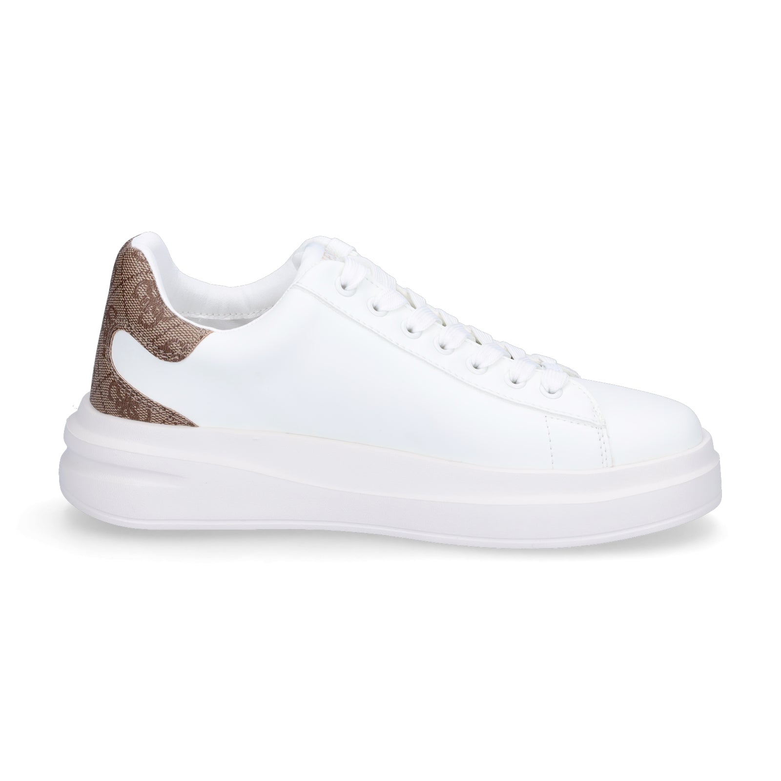 Guess Damen Sneaker Elbina weiß beige