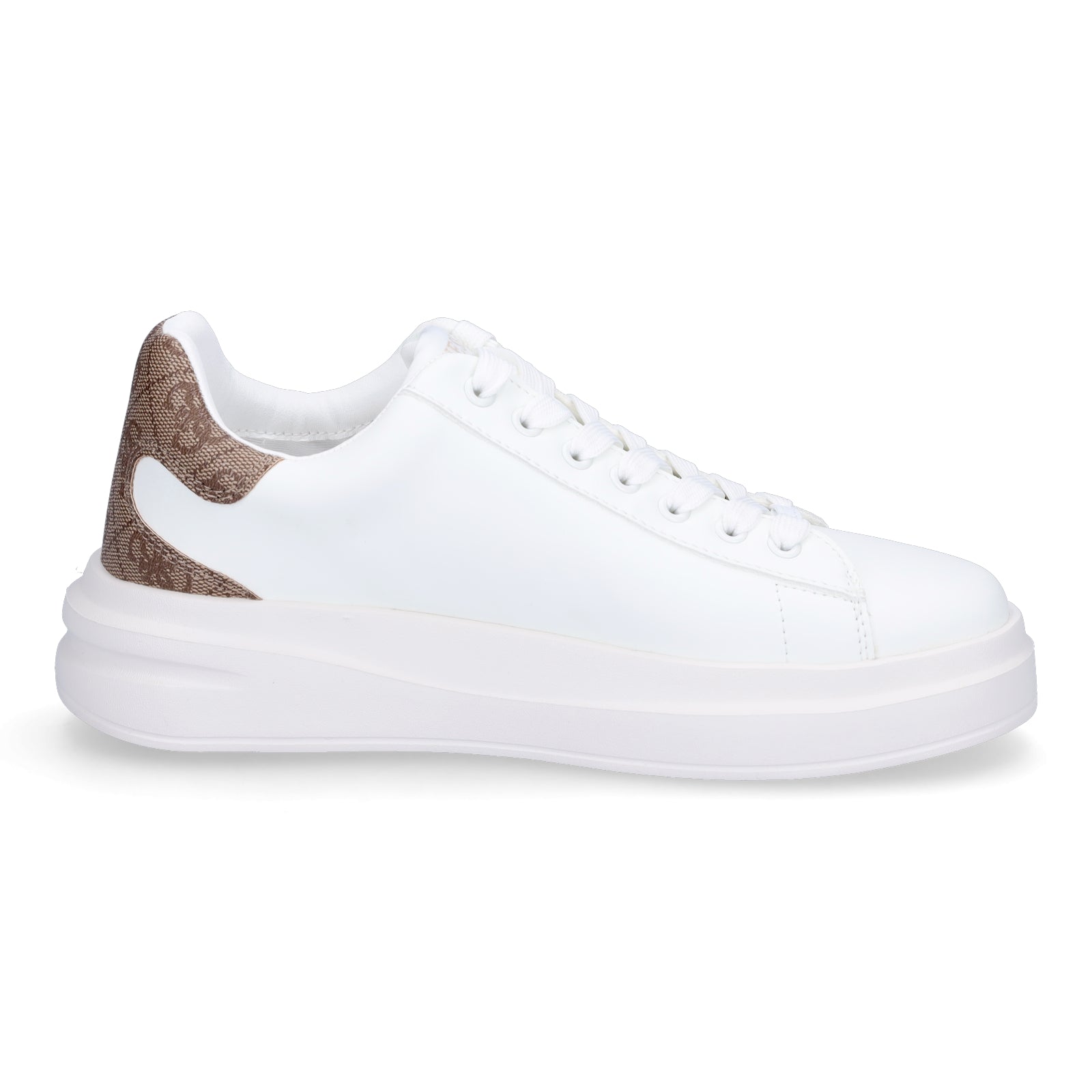 Guess Damen Sneaker Elbina weiß beige