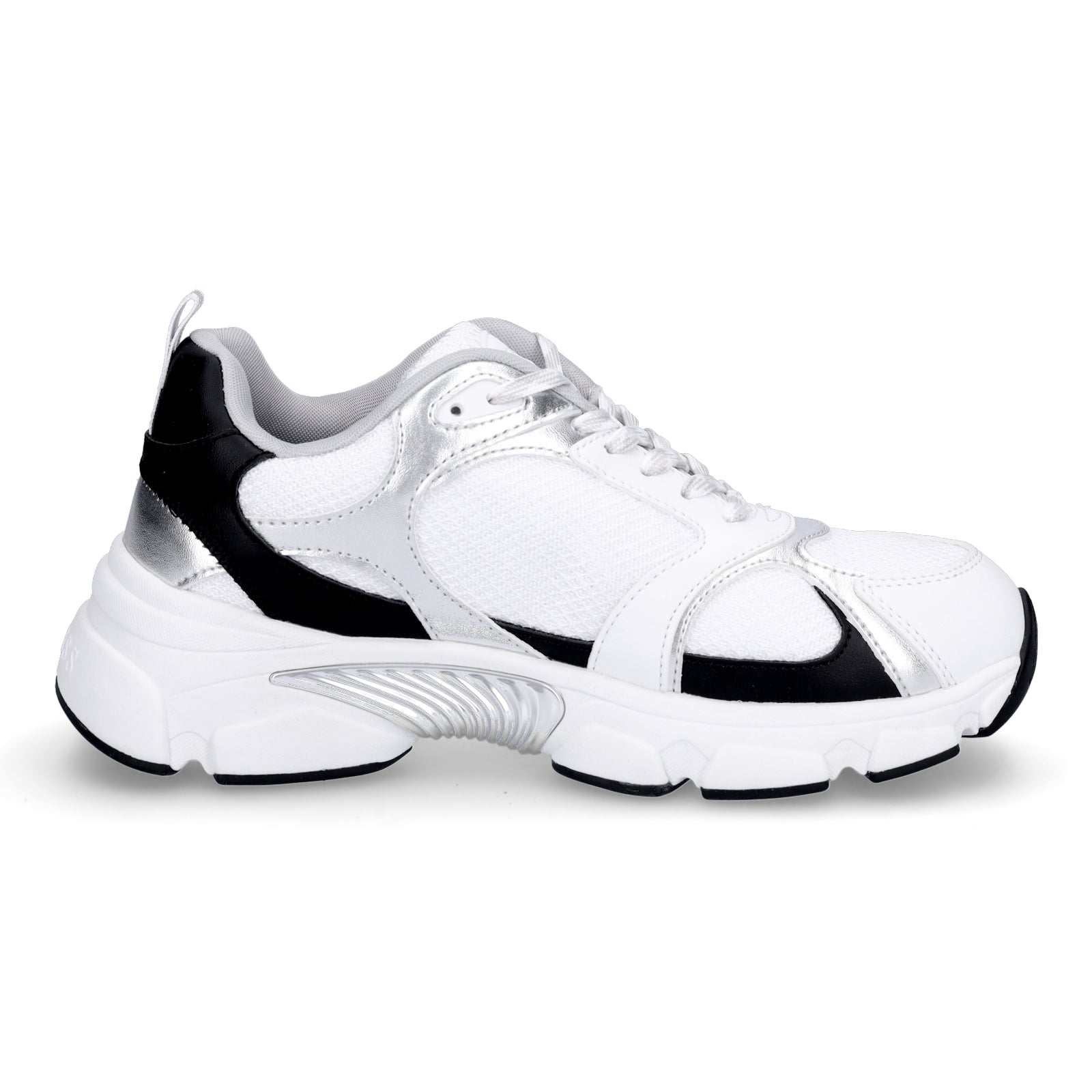 Guess Damen Sneaker Ibitha weiß schwarz