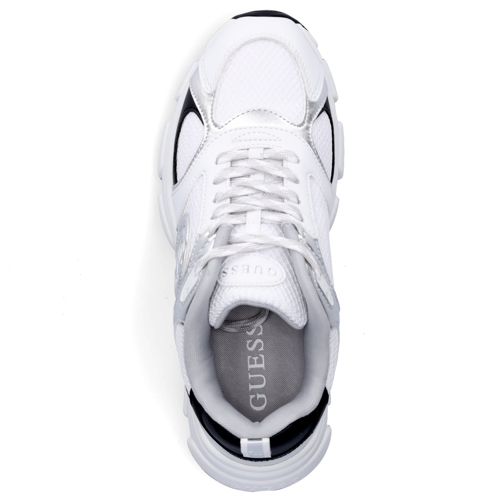 Guess women's sneakers Ibitha white black