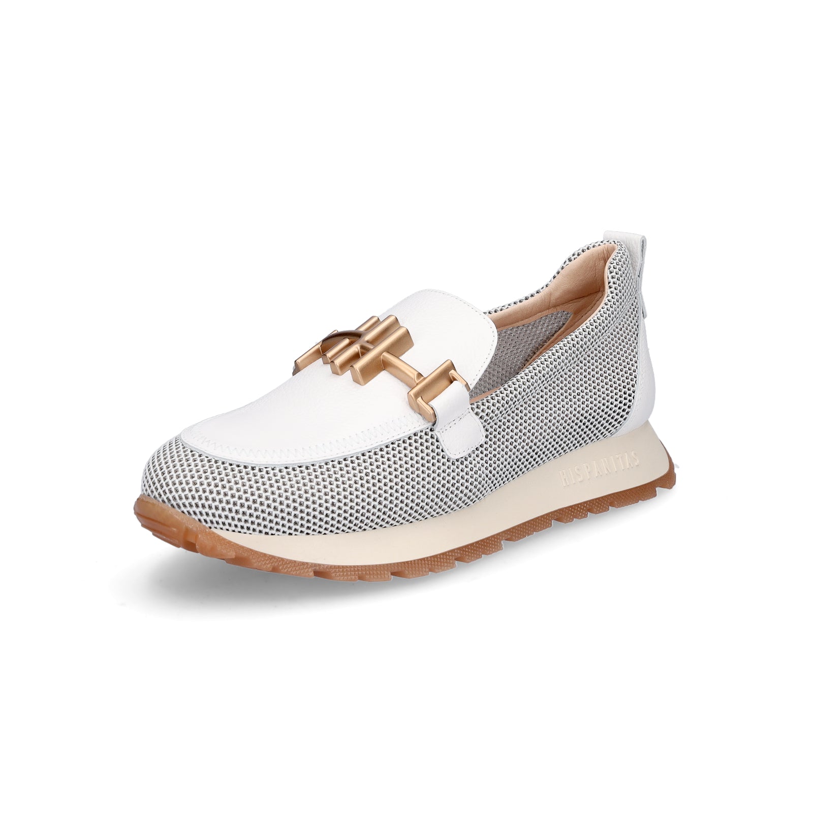 Hispanitas Damen Slipper weiß