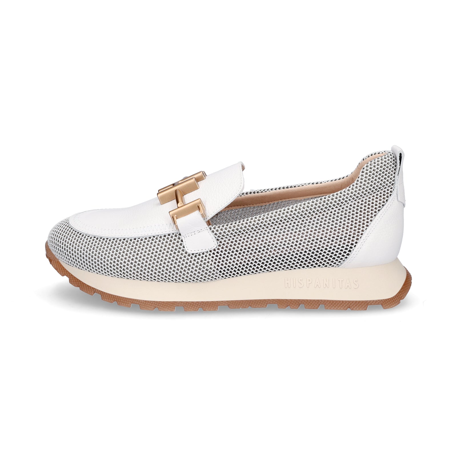 Hispanitas Damen Slipper weiß
