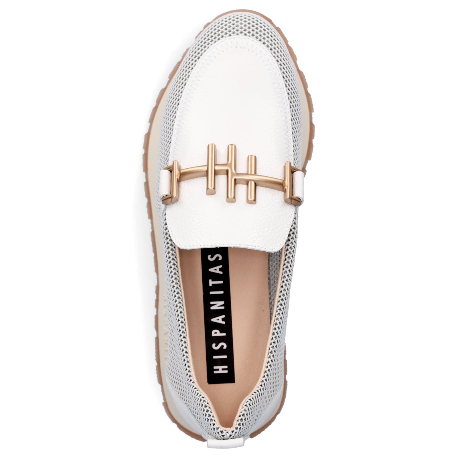 Hispanitas Damen Slipper weiß