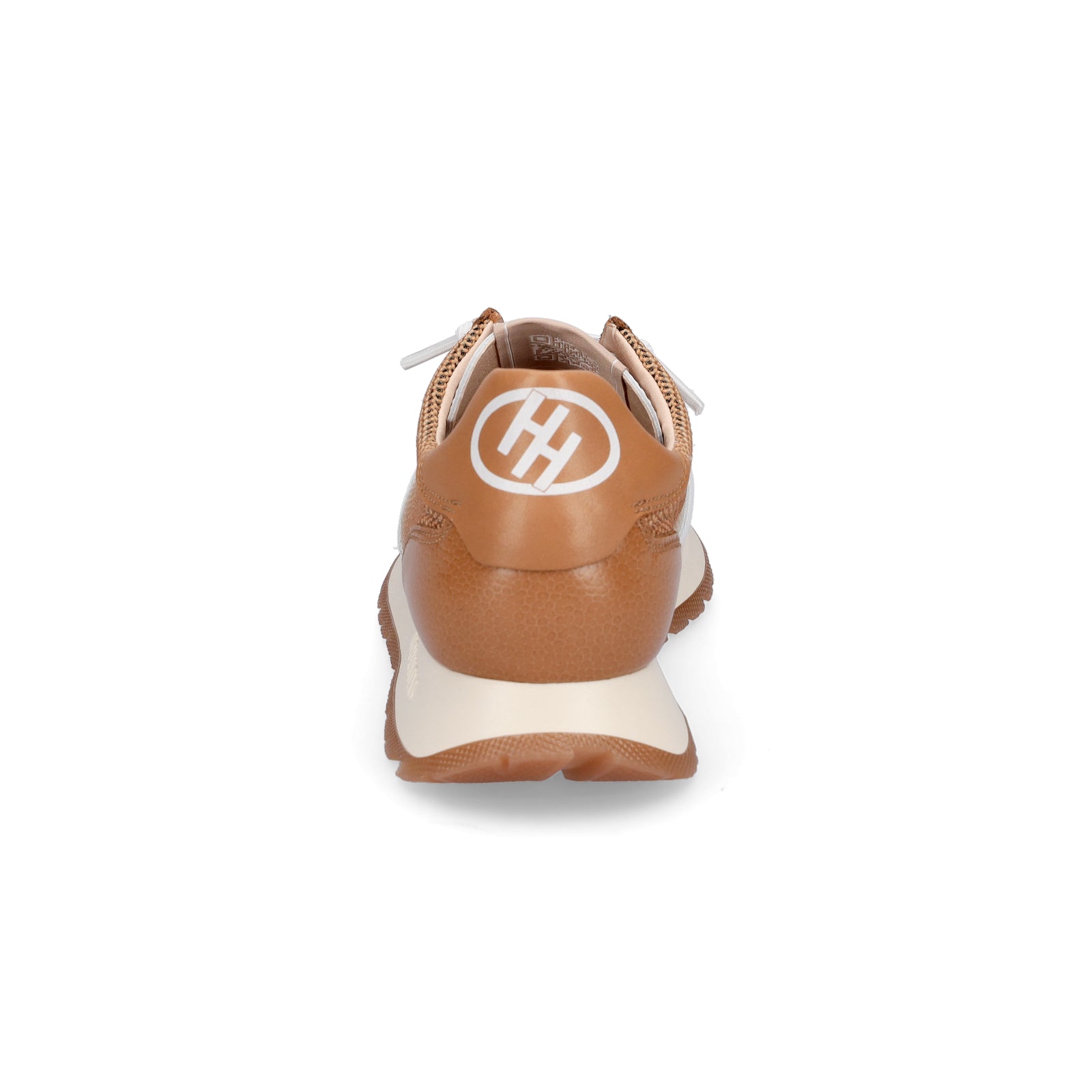 Hispanitas Damen Sneaker braun weiß