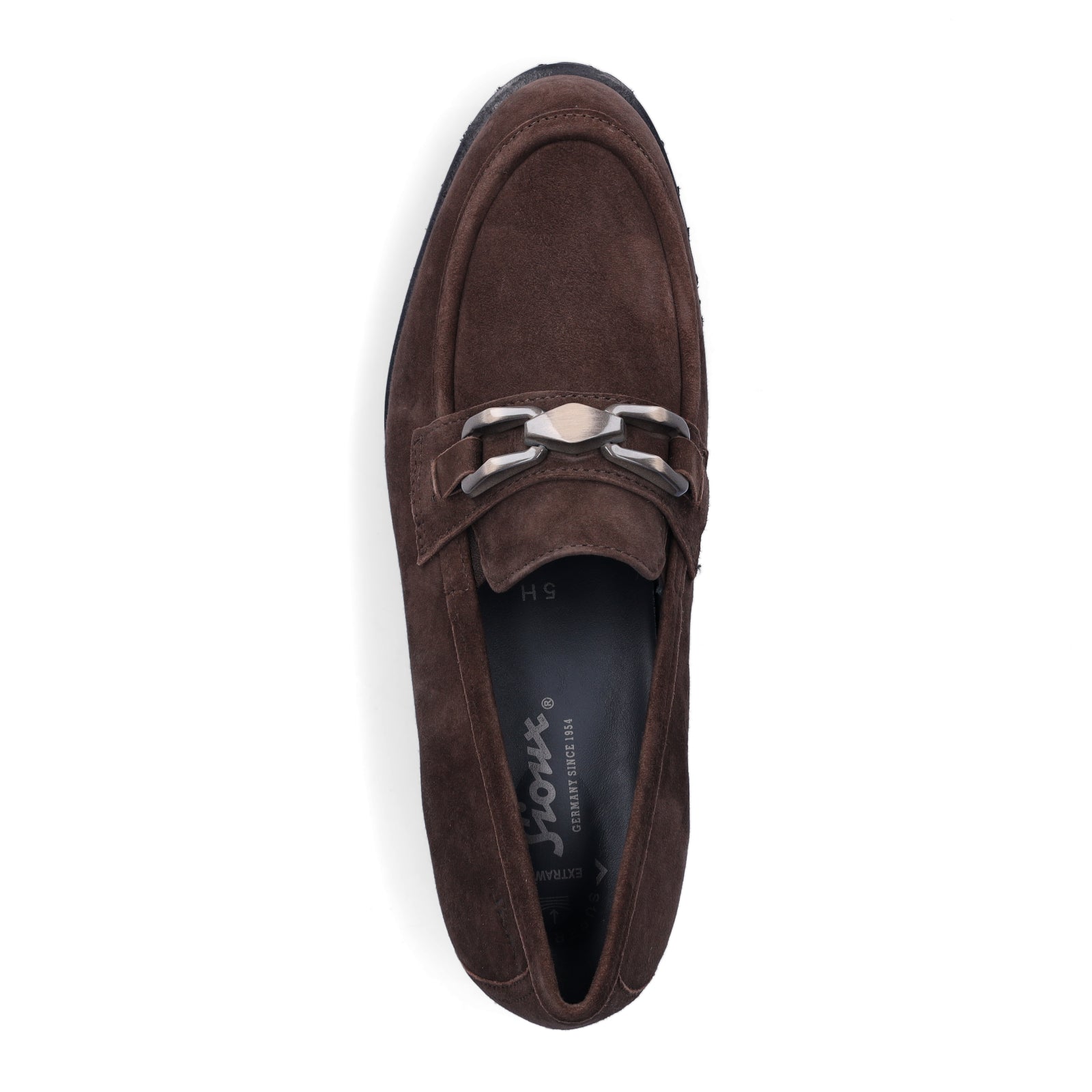 Sioux Damen Slipper Meredith-757-H dunkelbraun