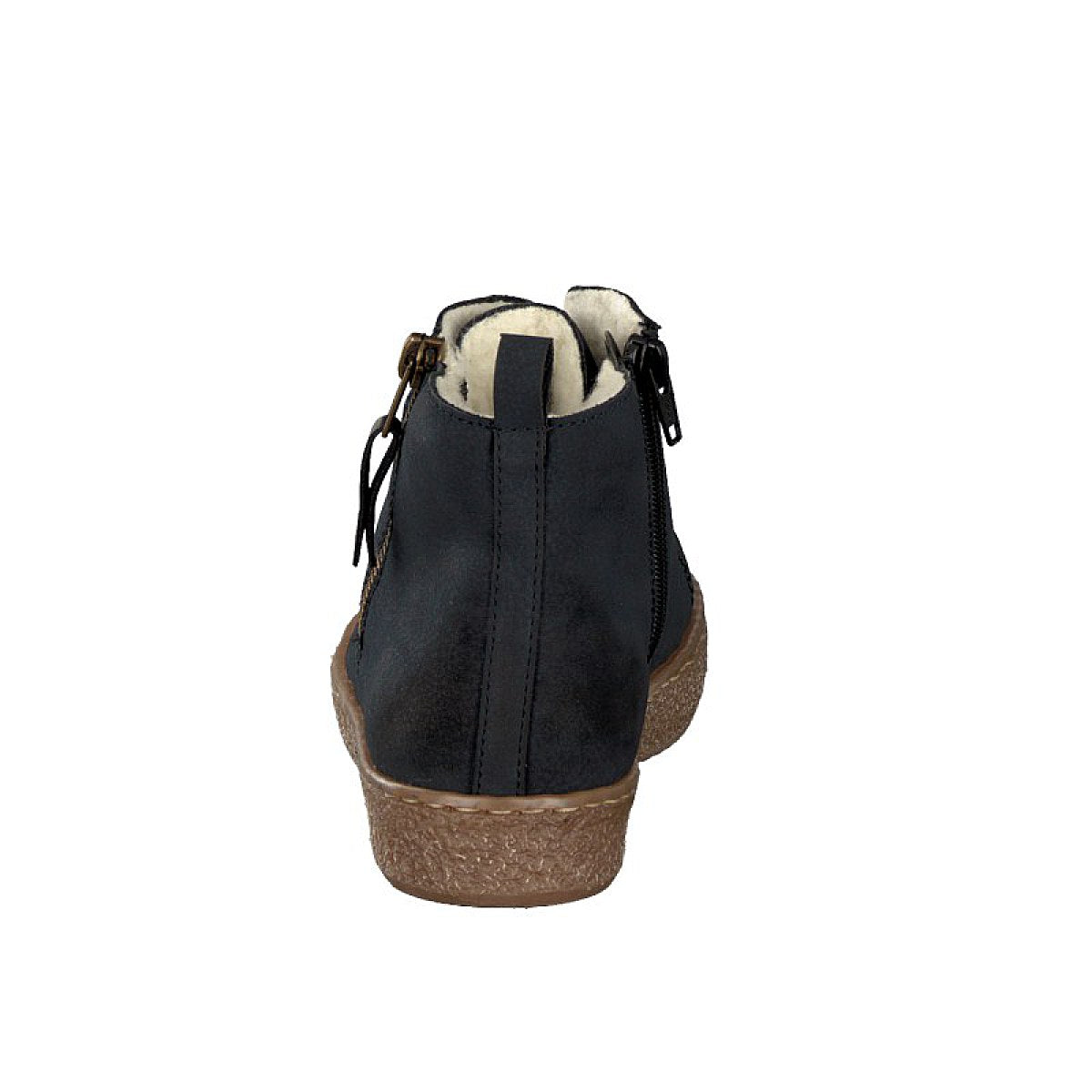 Rieker women's lace-up boot blue