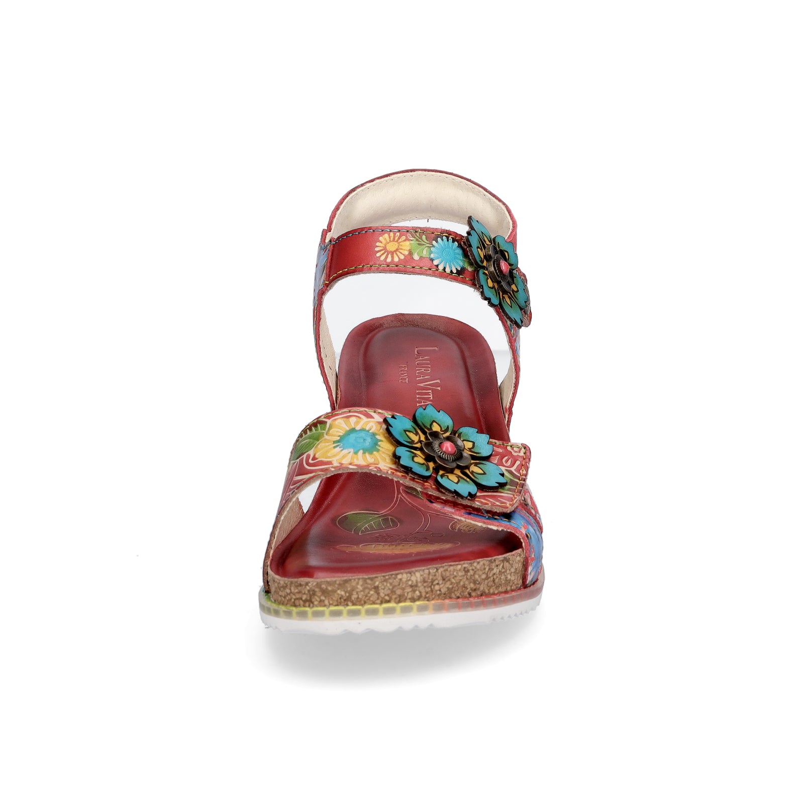 Laura Vita women's sandals red