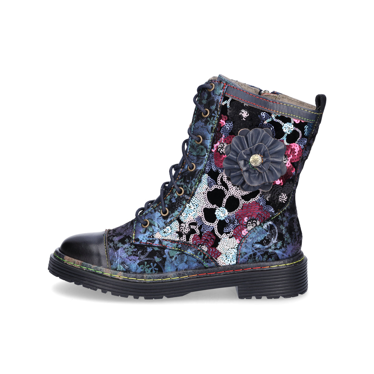 Laura Vita Damen Schnürboot blau