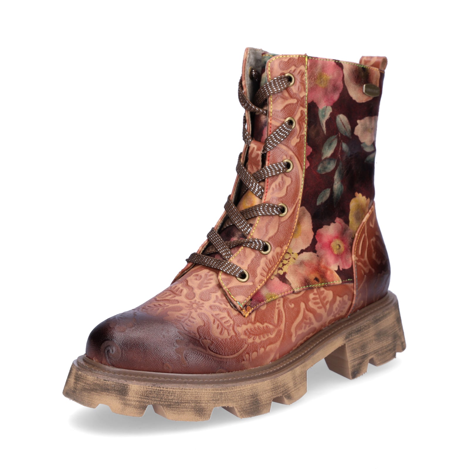 Laura Vita Damen Schnürboot Kouleo 14 braun