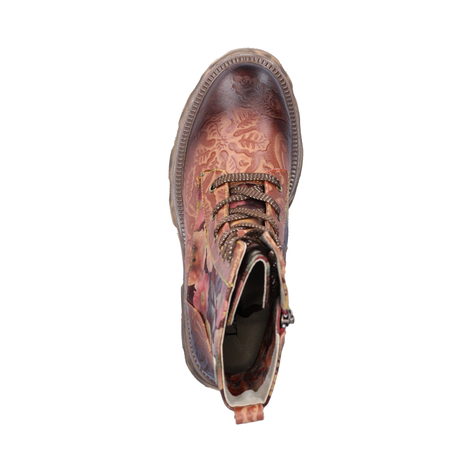 Laura Vita Damen Schnürboot Kouleo 14 braun