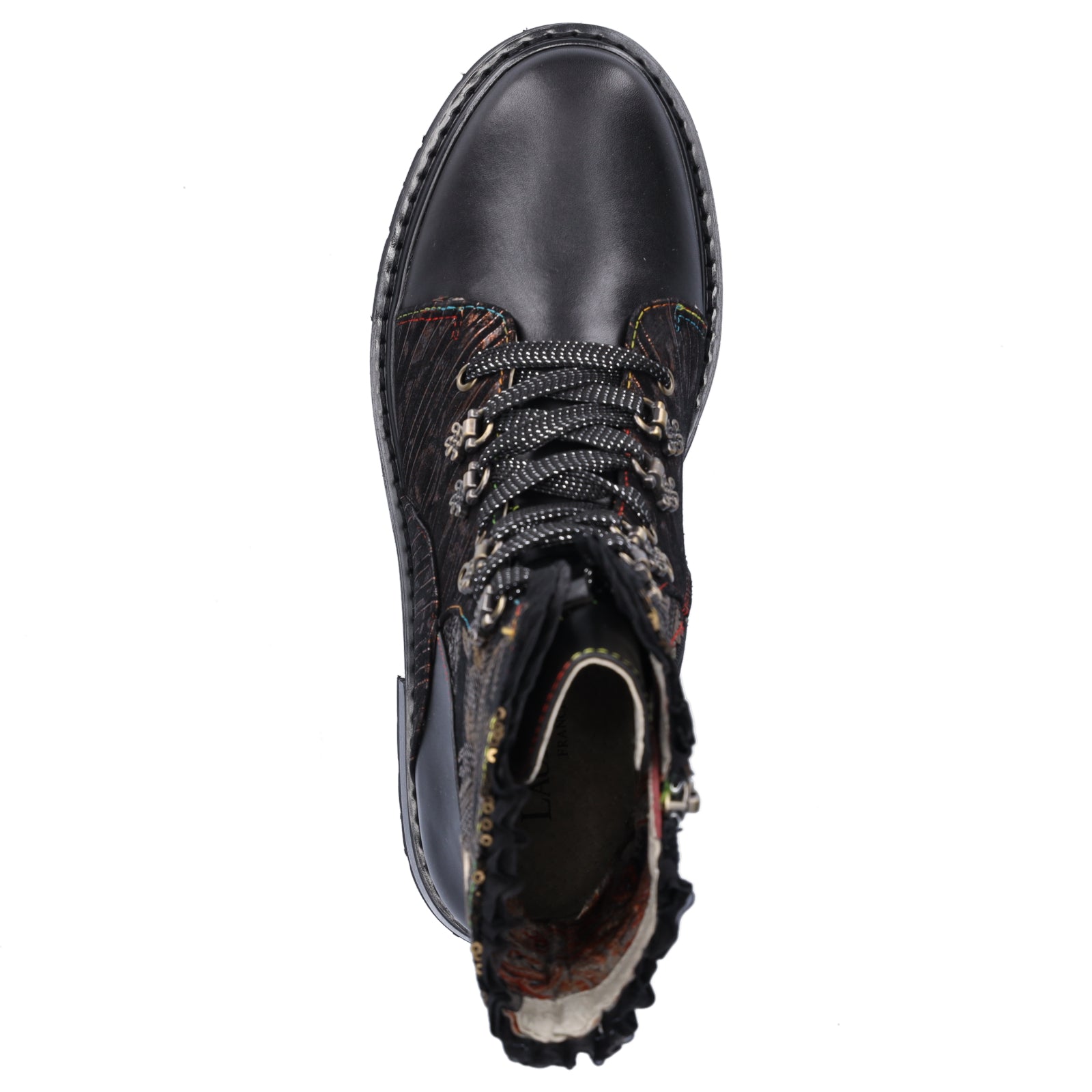 Laura Vita Damen Schnürboot Kouleo 16 schwarz