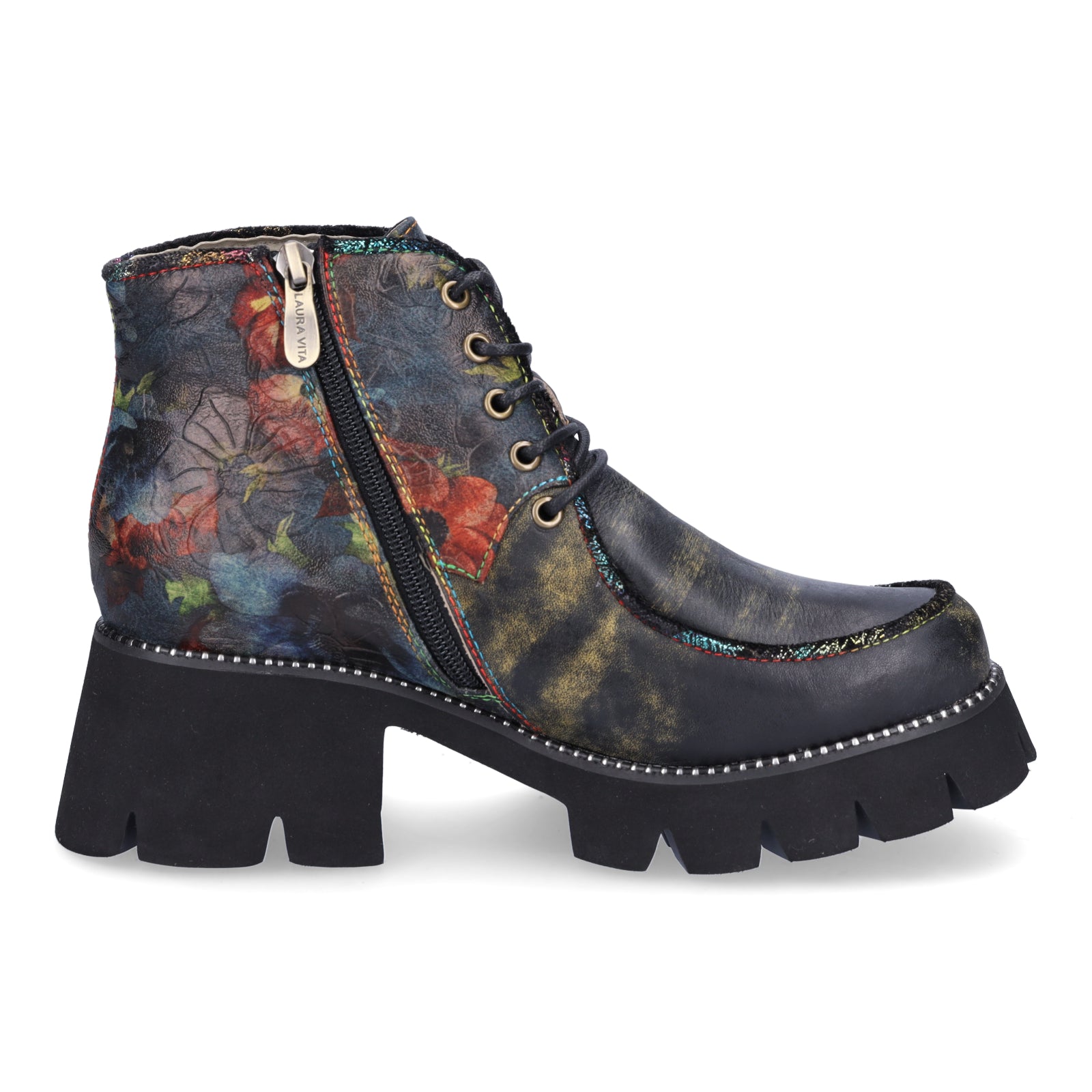 Laura Vita Damen Schnürboot Omio 65 schwarz