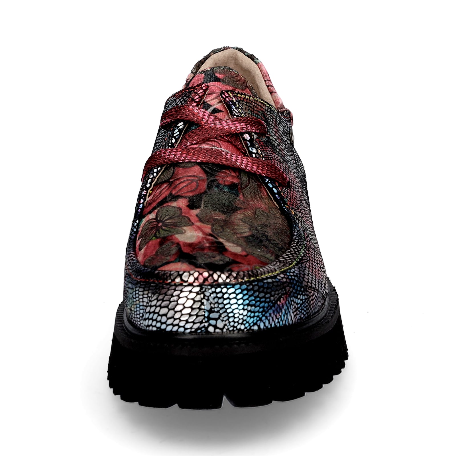 Laura Vita Damen Schnürschuhe Ifcigo 62 metallic multi