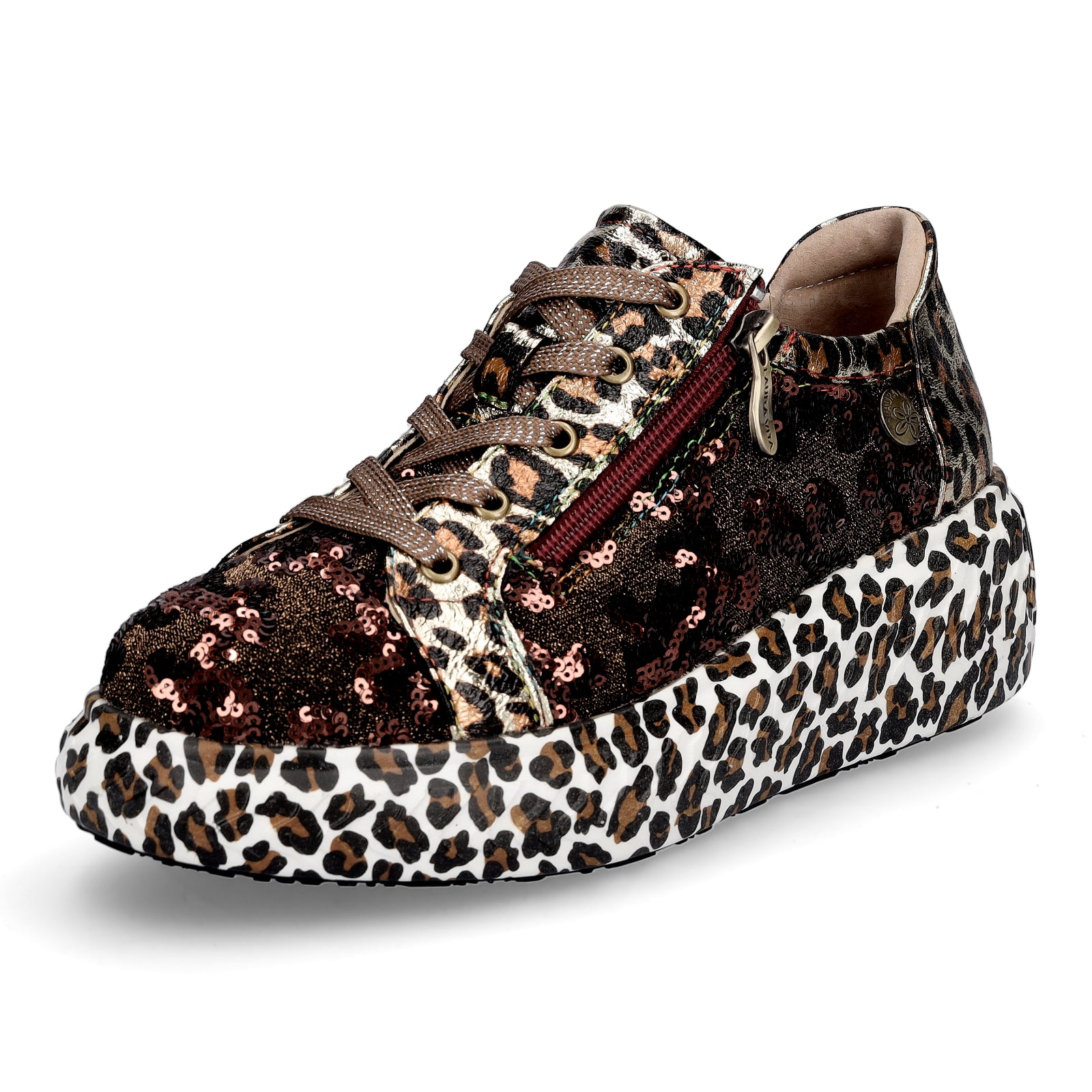 Laura Vita Damen Sneaker bronze