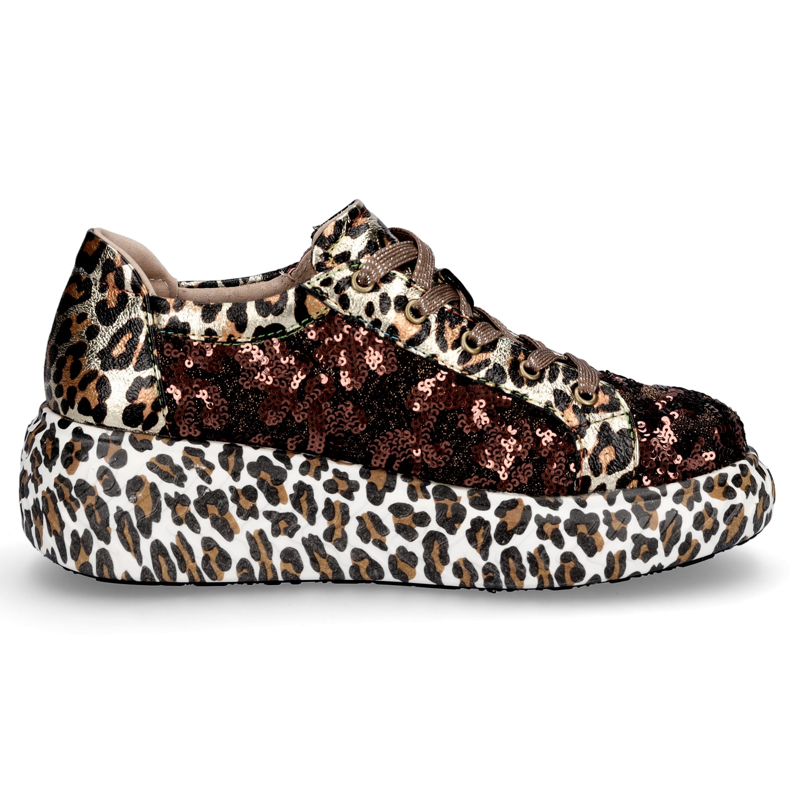 Laura Vita Damen Sneaker bronze