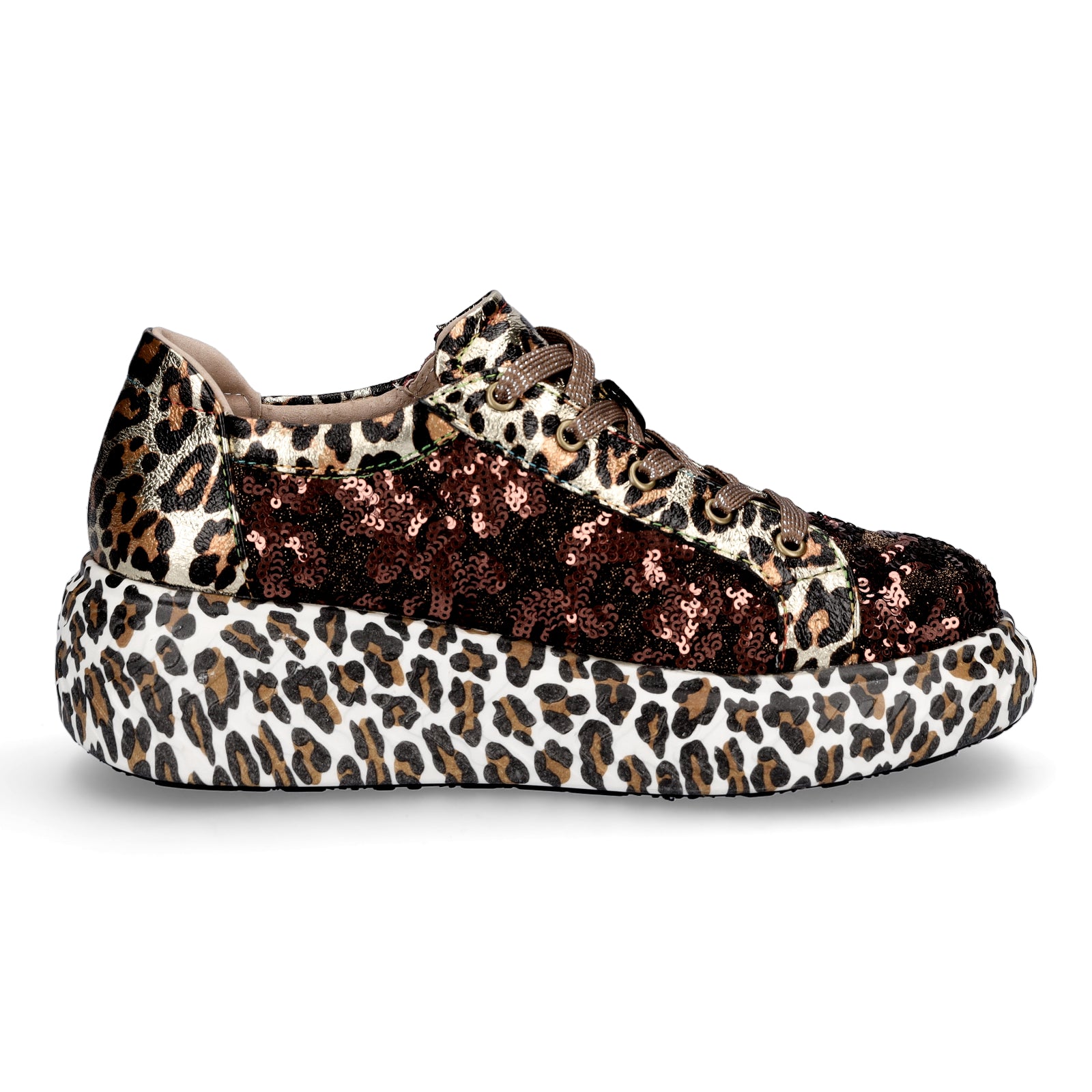 Laura Vita Damen Sneaker bronze