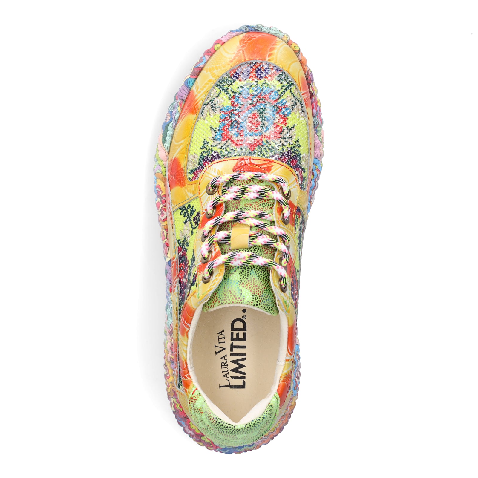 Laura Vita Damen Sneaker gelb