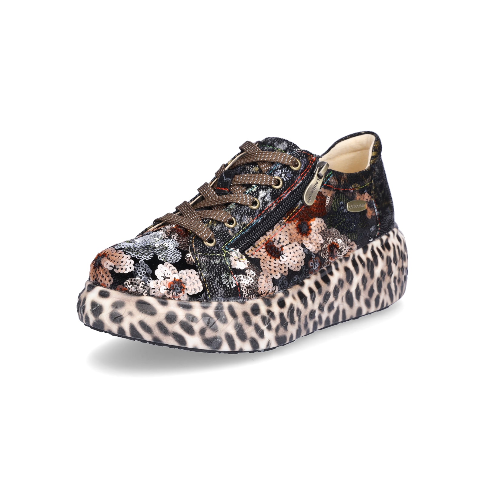 Laura Vita Women's Dark Grey Sneakers