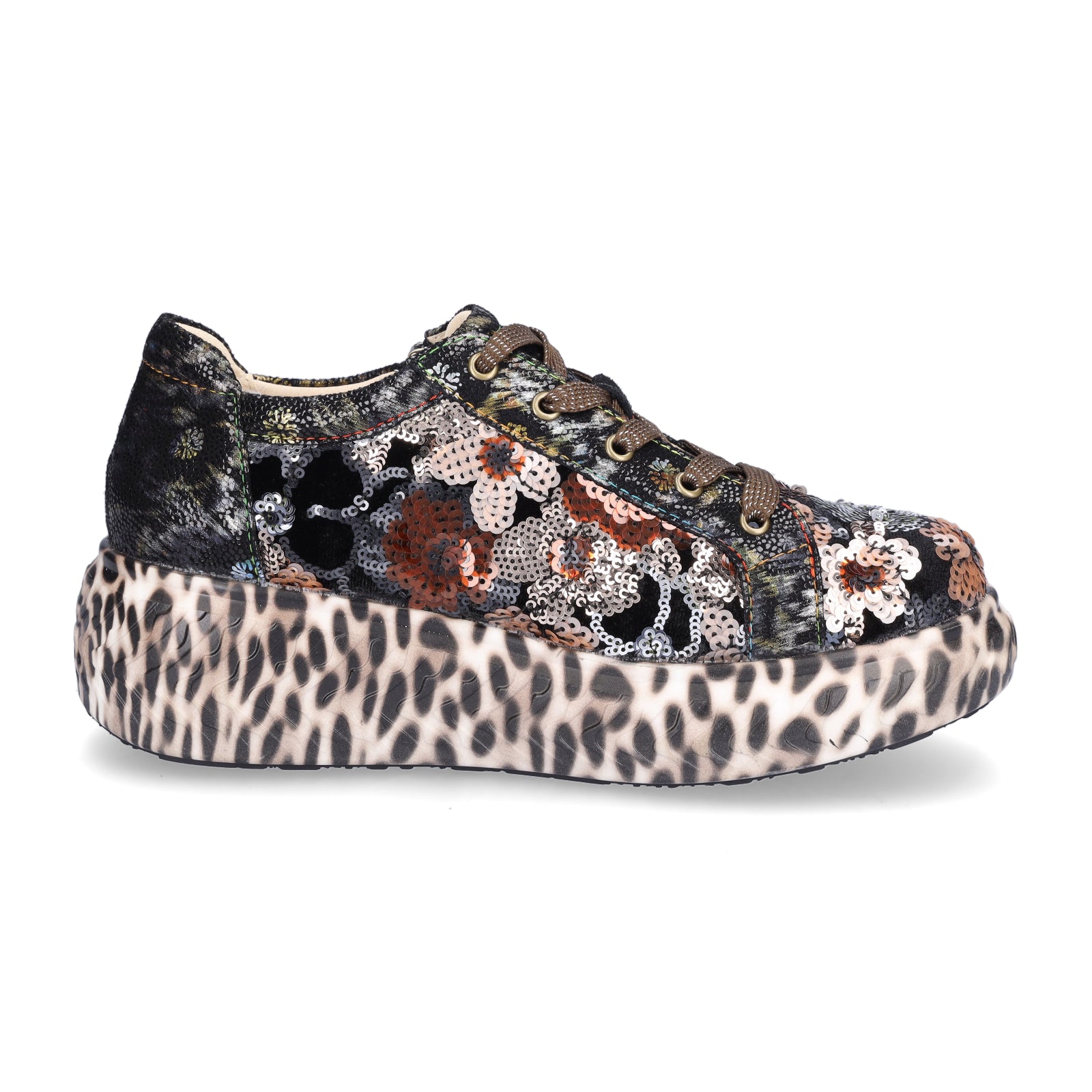 Laura Vita Women's Dark Grey Sneakers