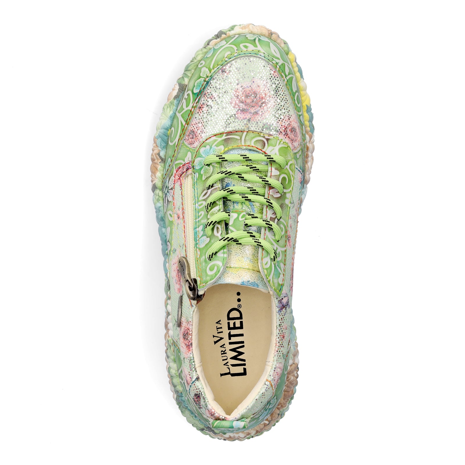 Laura Vita Damen Sneaker grün