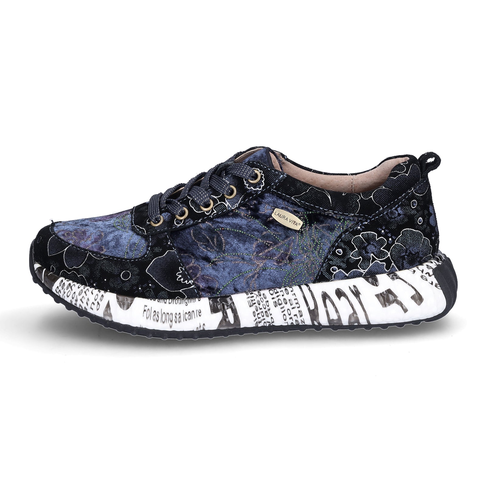 Laura Vita Damen Sneaker blau