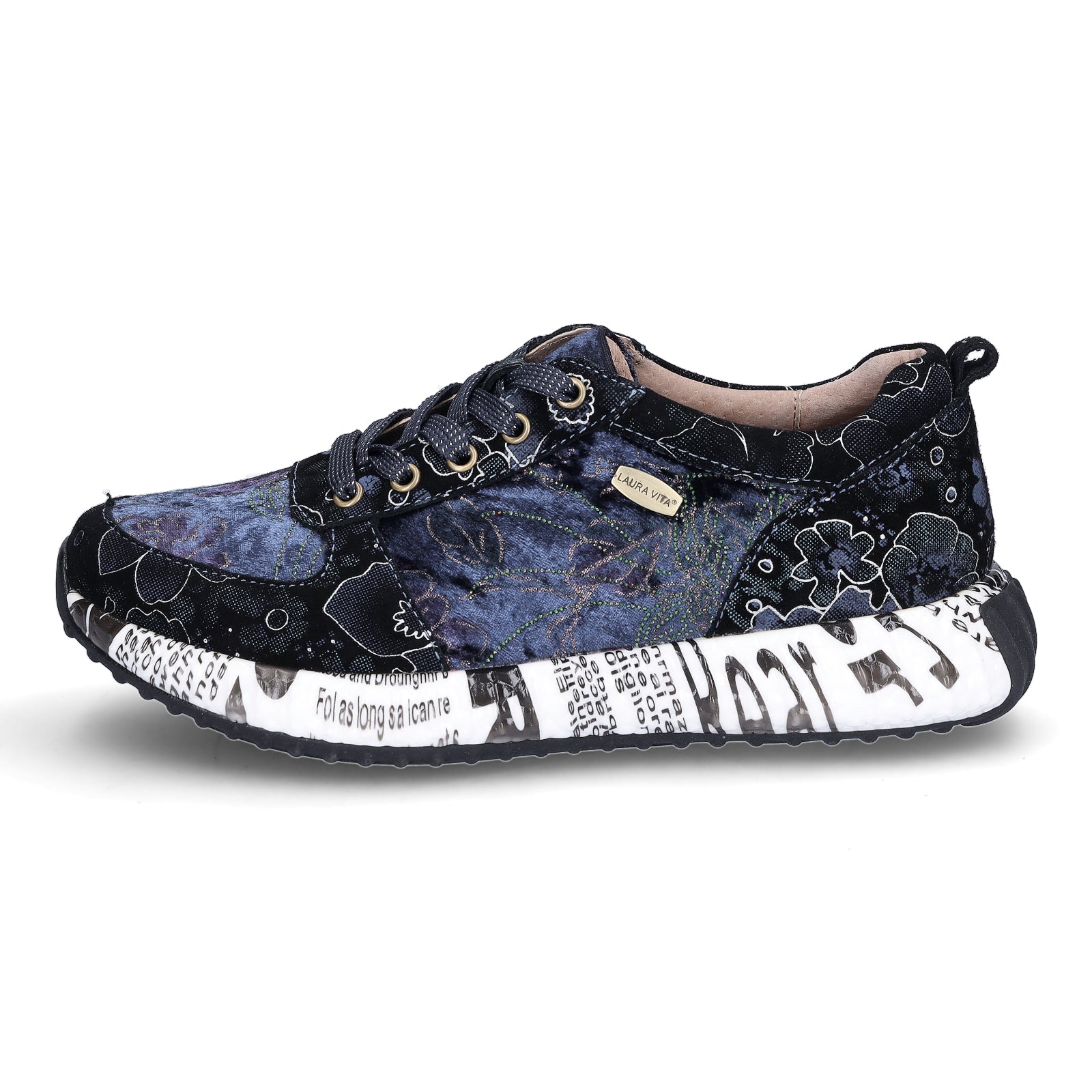 Laura Vita Damen Sneaker blau