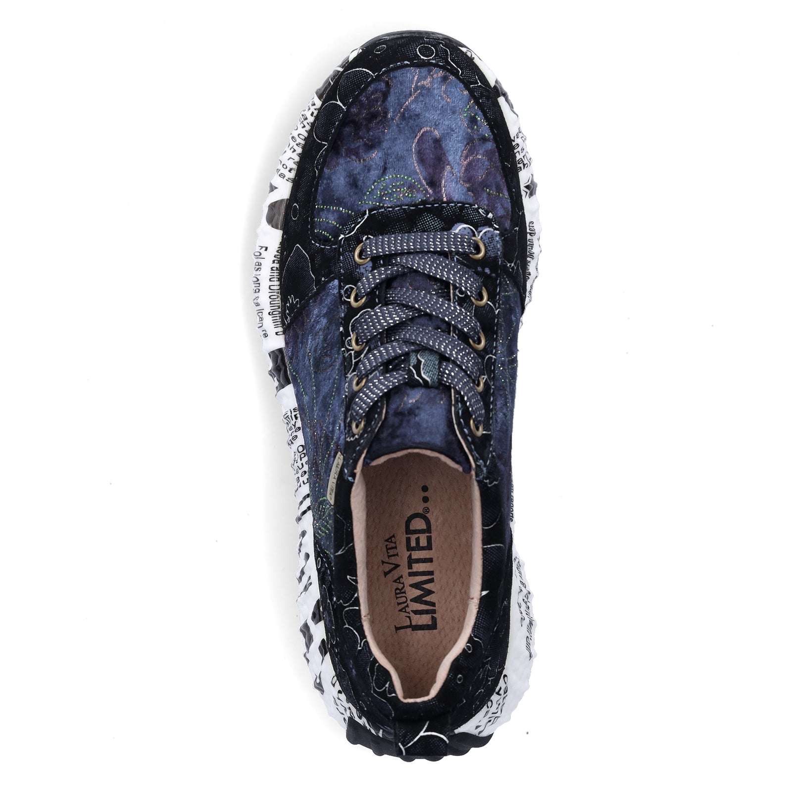 Laura Vita Damen Sneaker blau