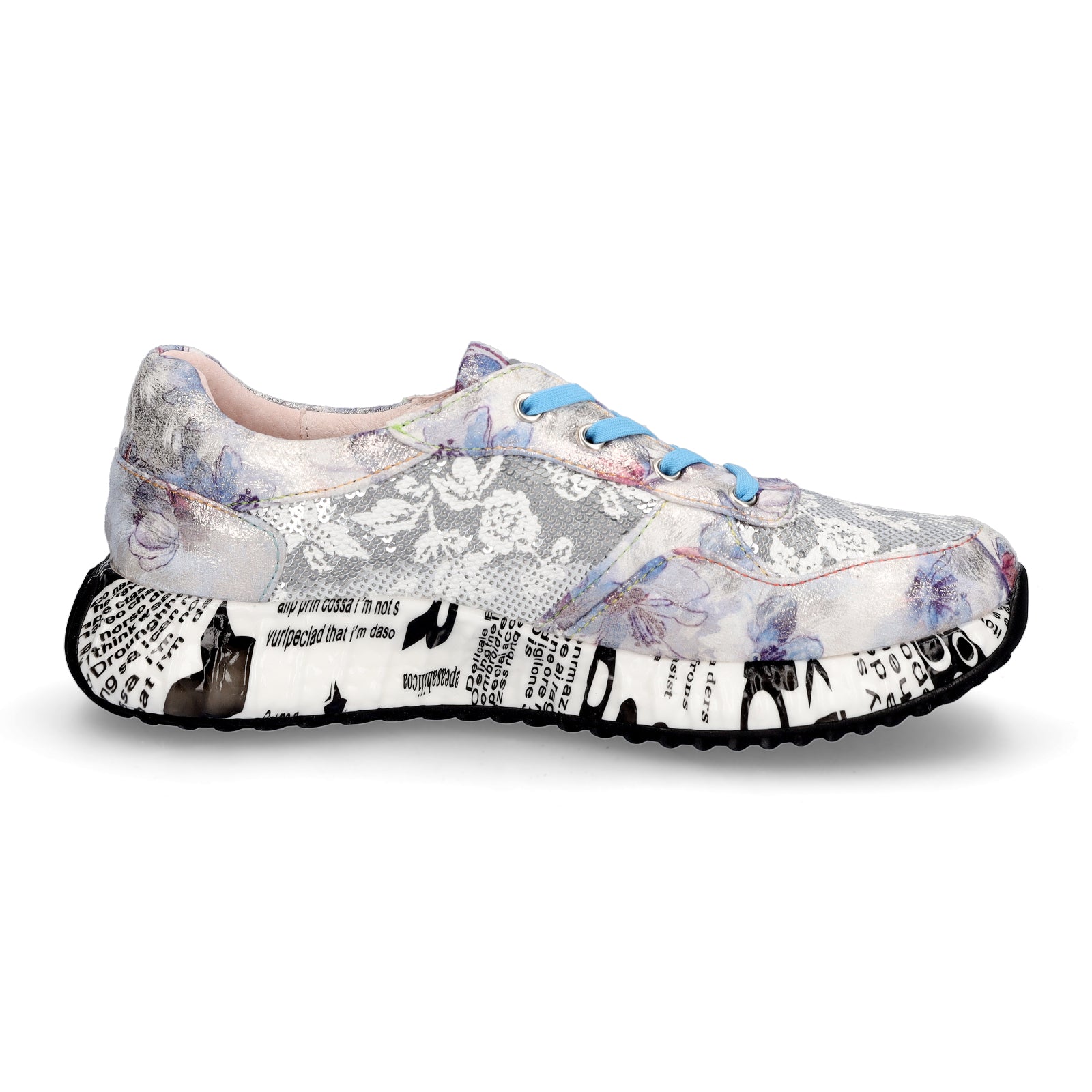 Laura Vita Damen Sneaker blau multi