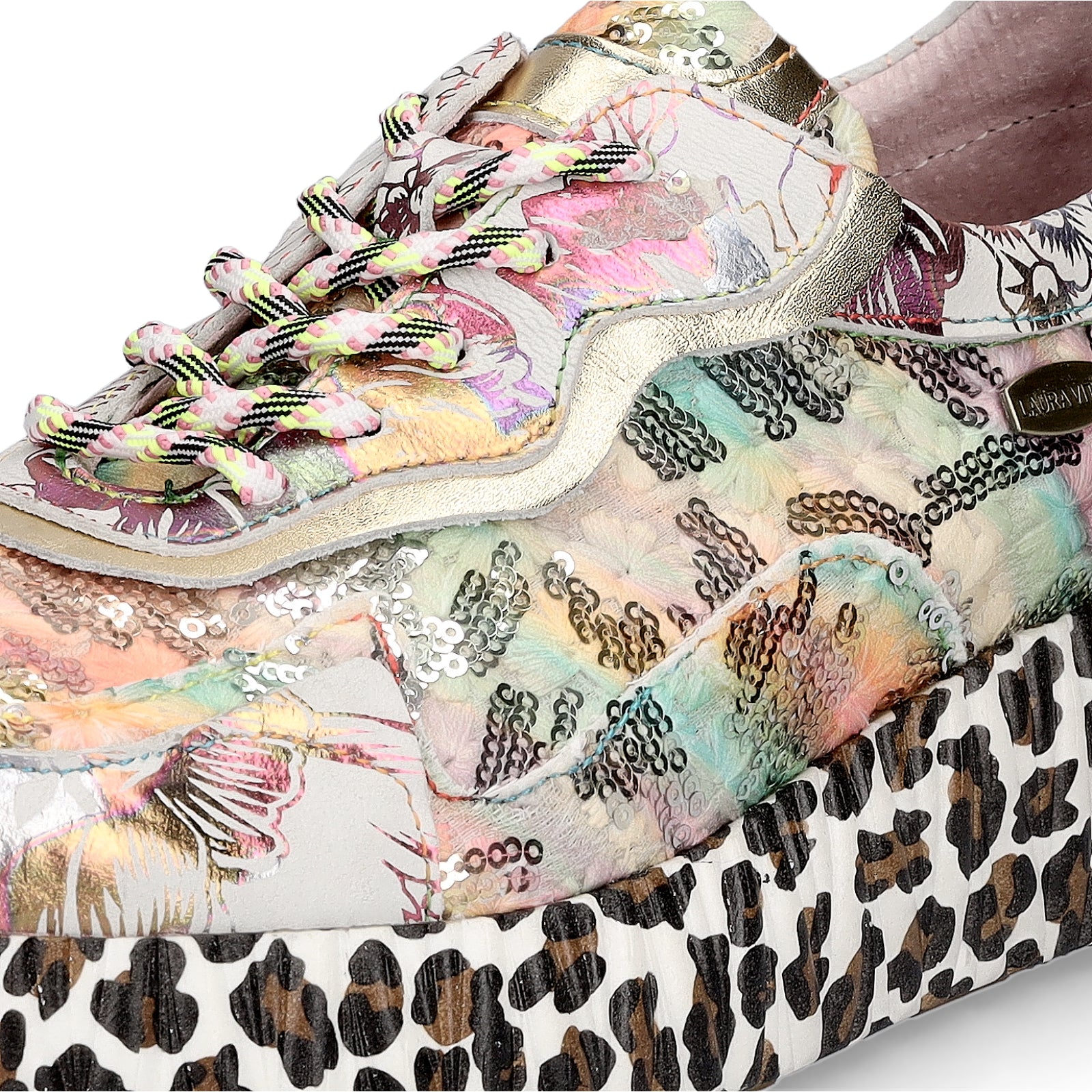 Laura Vita Damen Sneaker beige