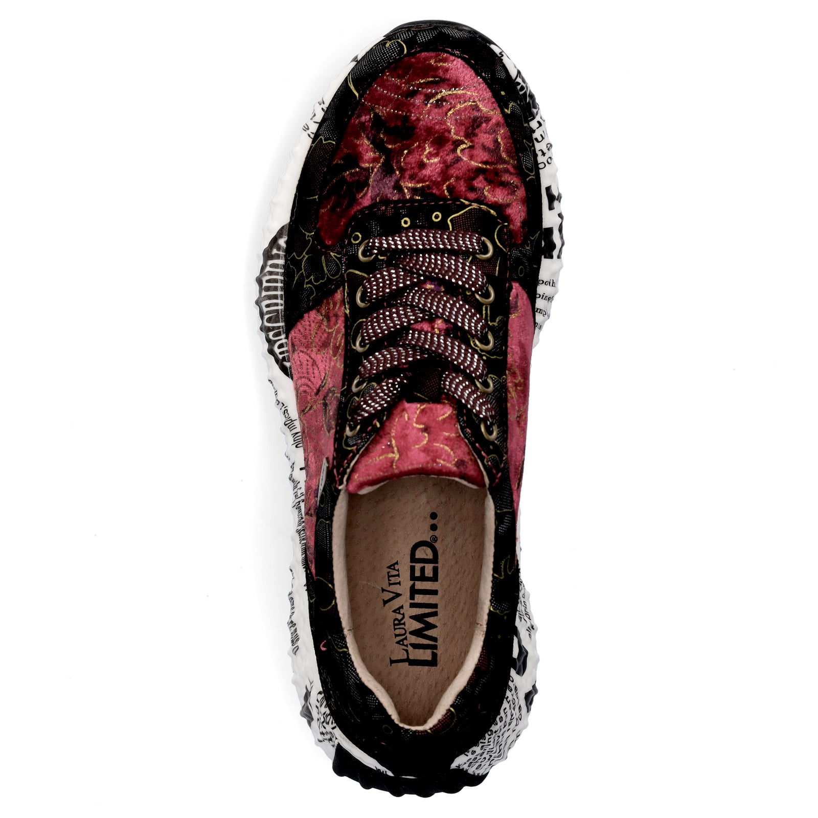 Laura Vita Damen Sneaker rot