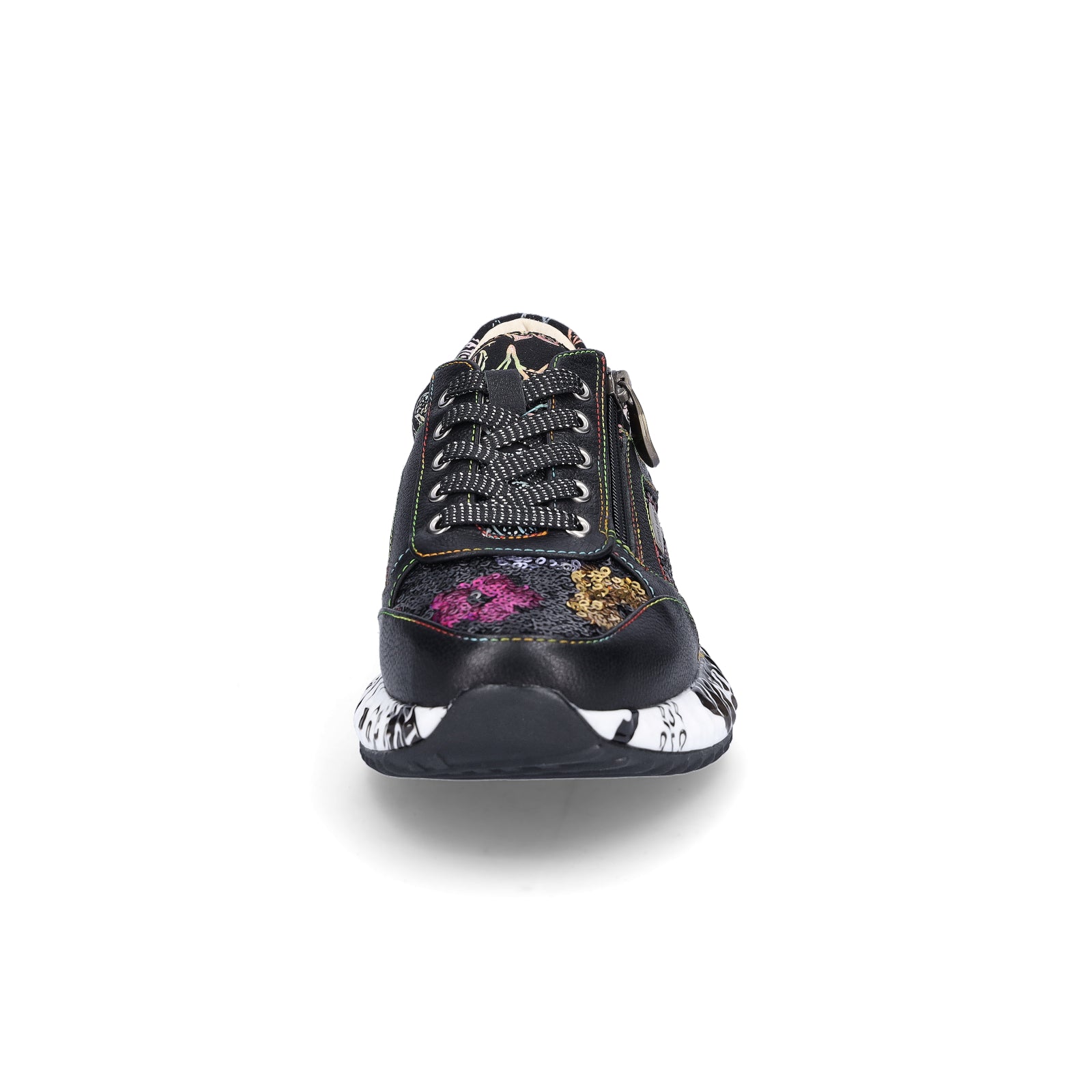 Laura Vita Damen Sneaker schwarz