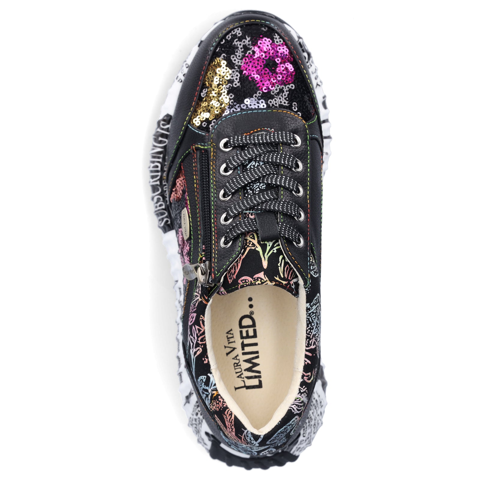 Laura Vita Damen Sneaker schwarz