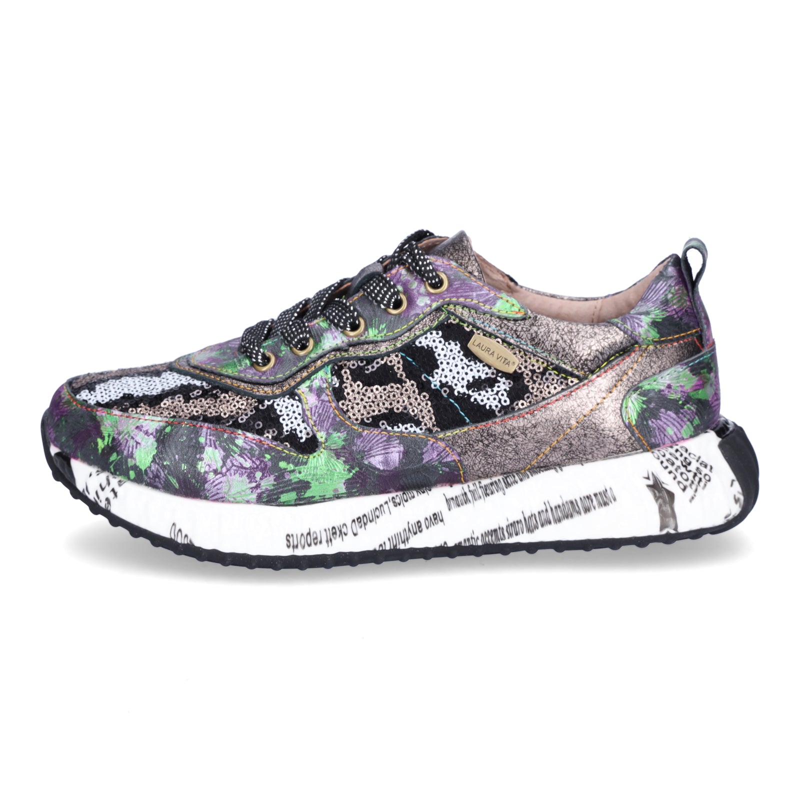 Laura Vita Damen Sneaker grün