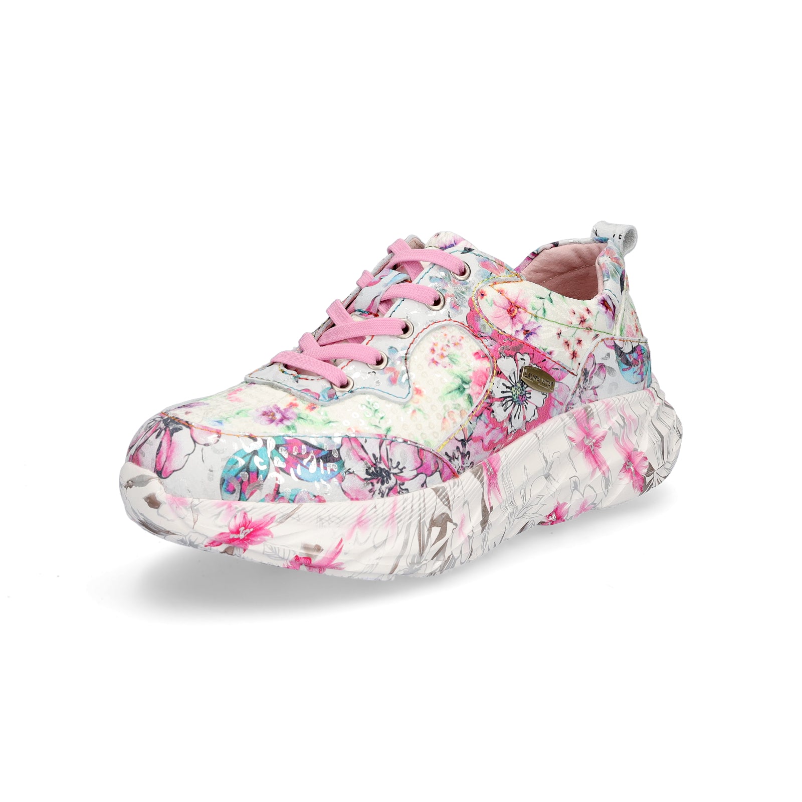 Laura Vita Damen Sneaker rosa multi