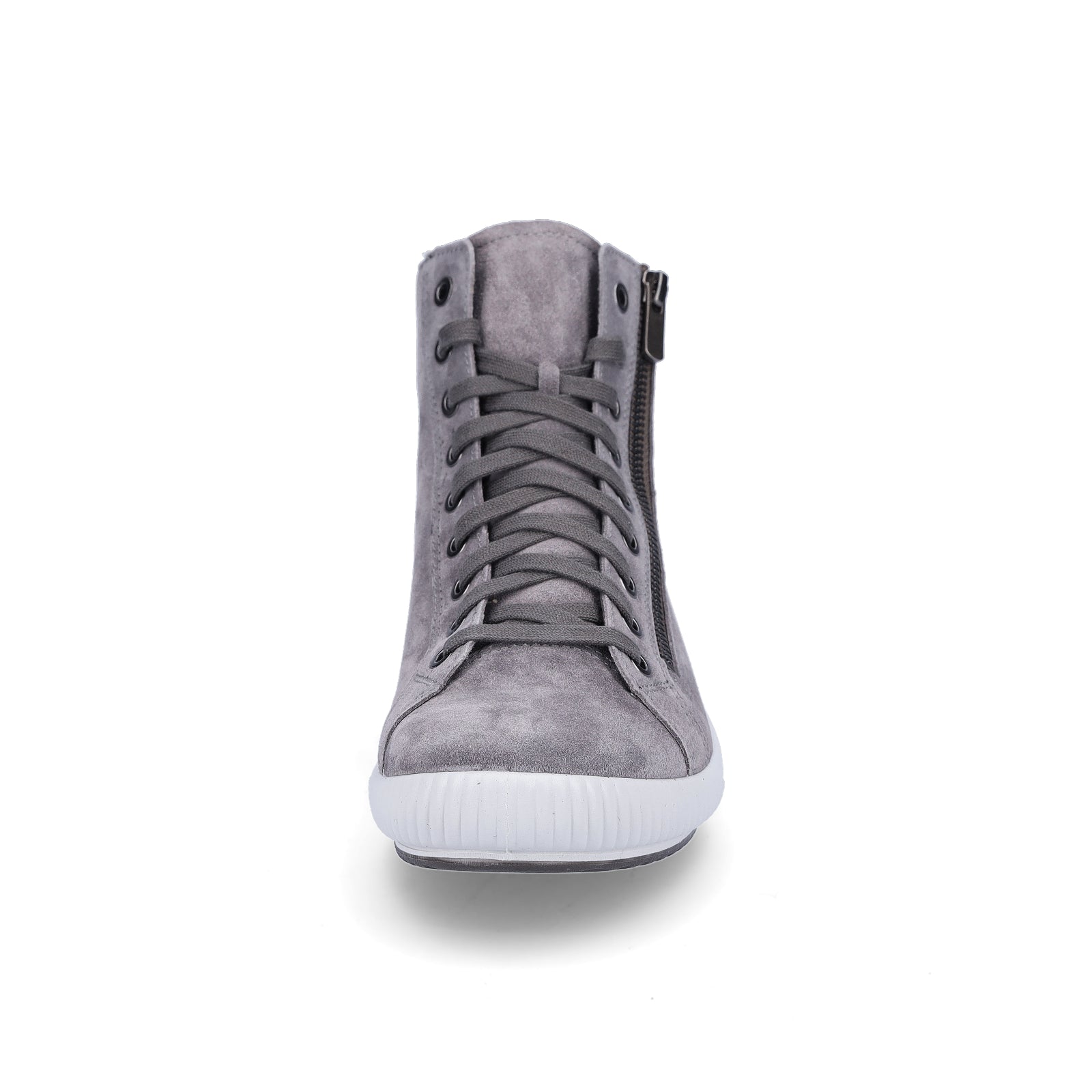 Legero women's leather high-top sneaker Tanaro 5.0 gray