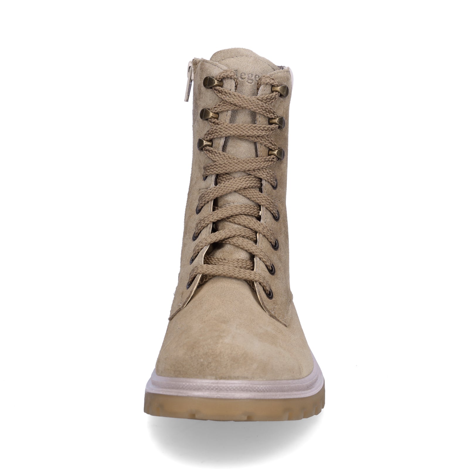 Legero women's lace-up boot Monta beige