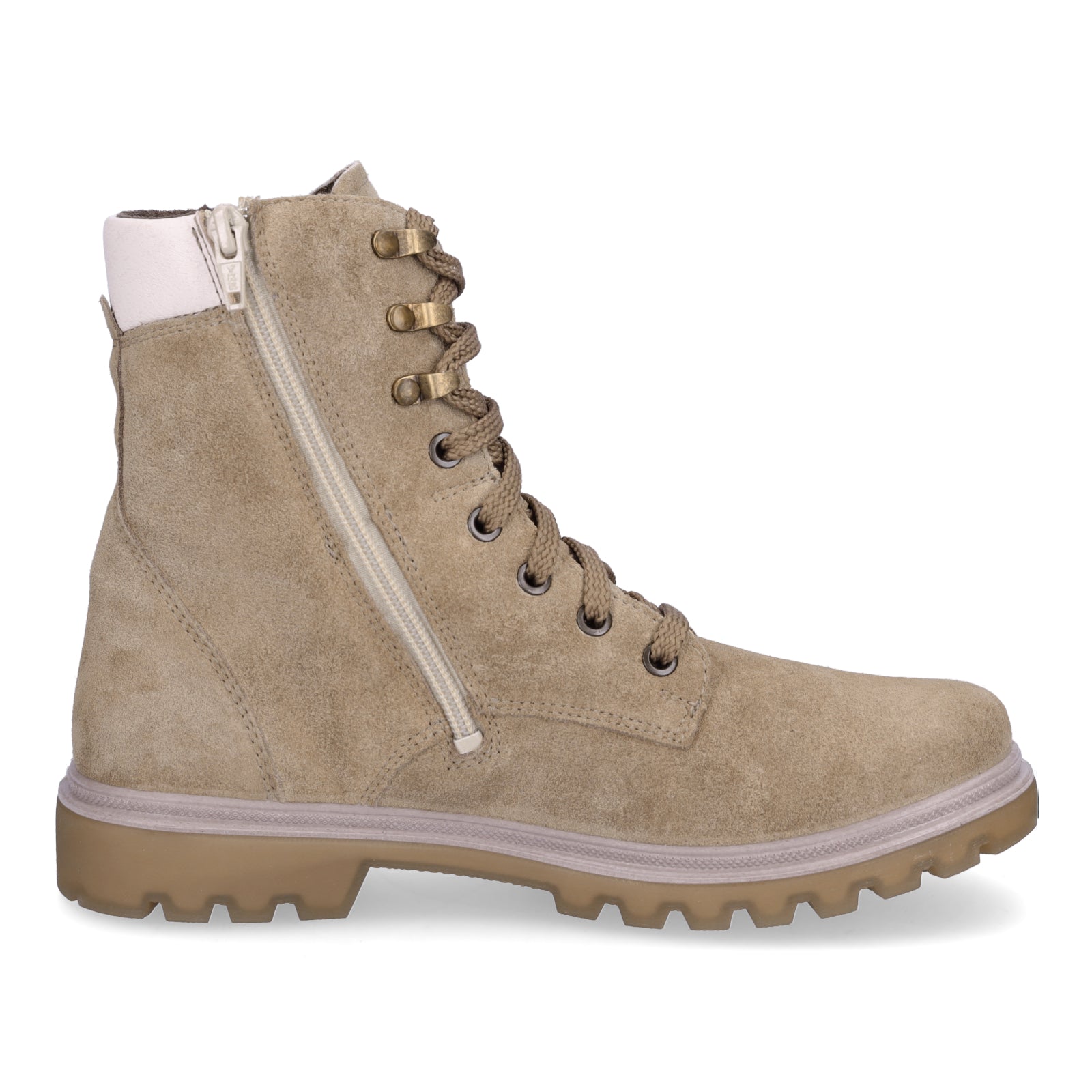 Legero women's lace-up boot Monta beige