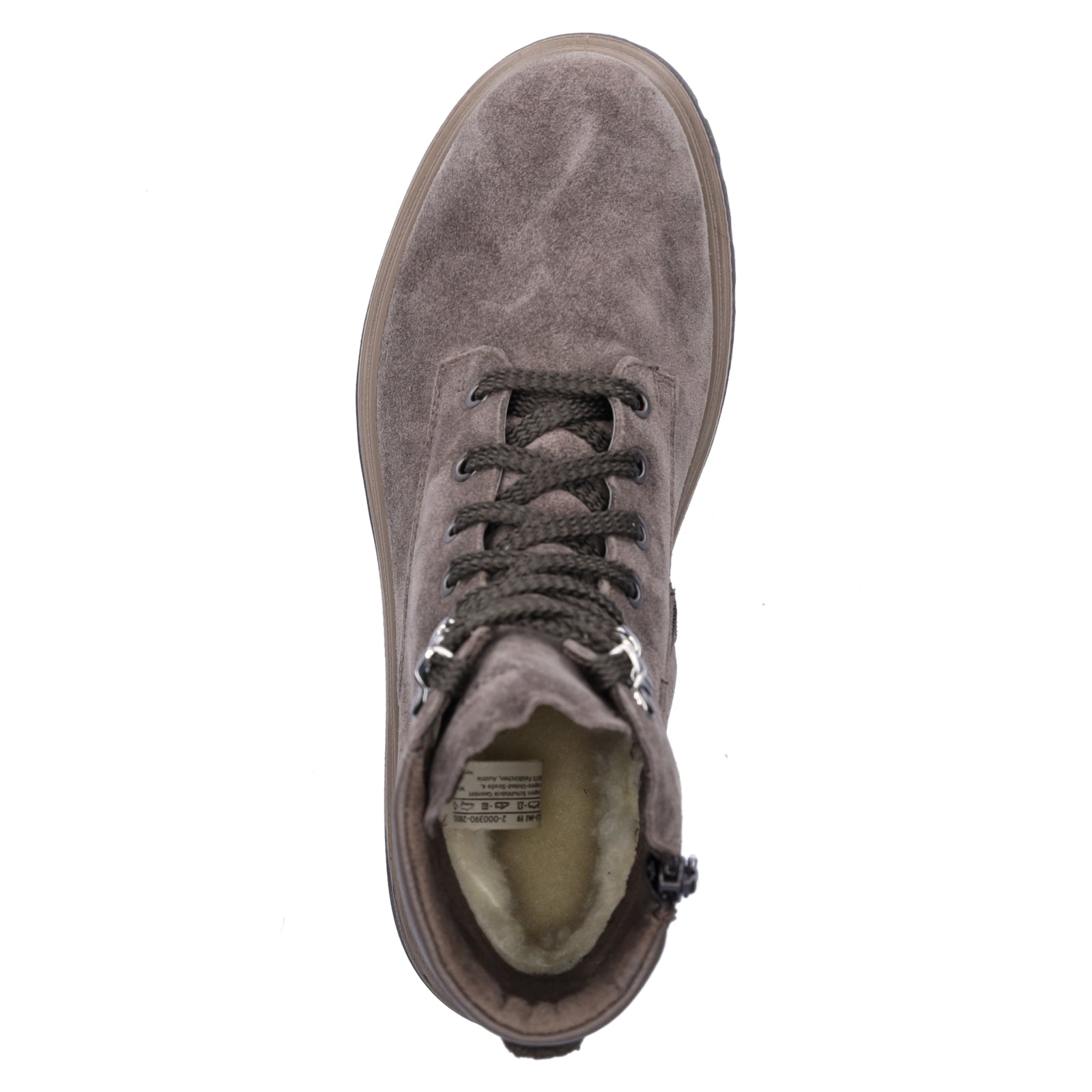 Legero women's lace-up boot Monta grey