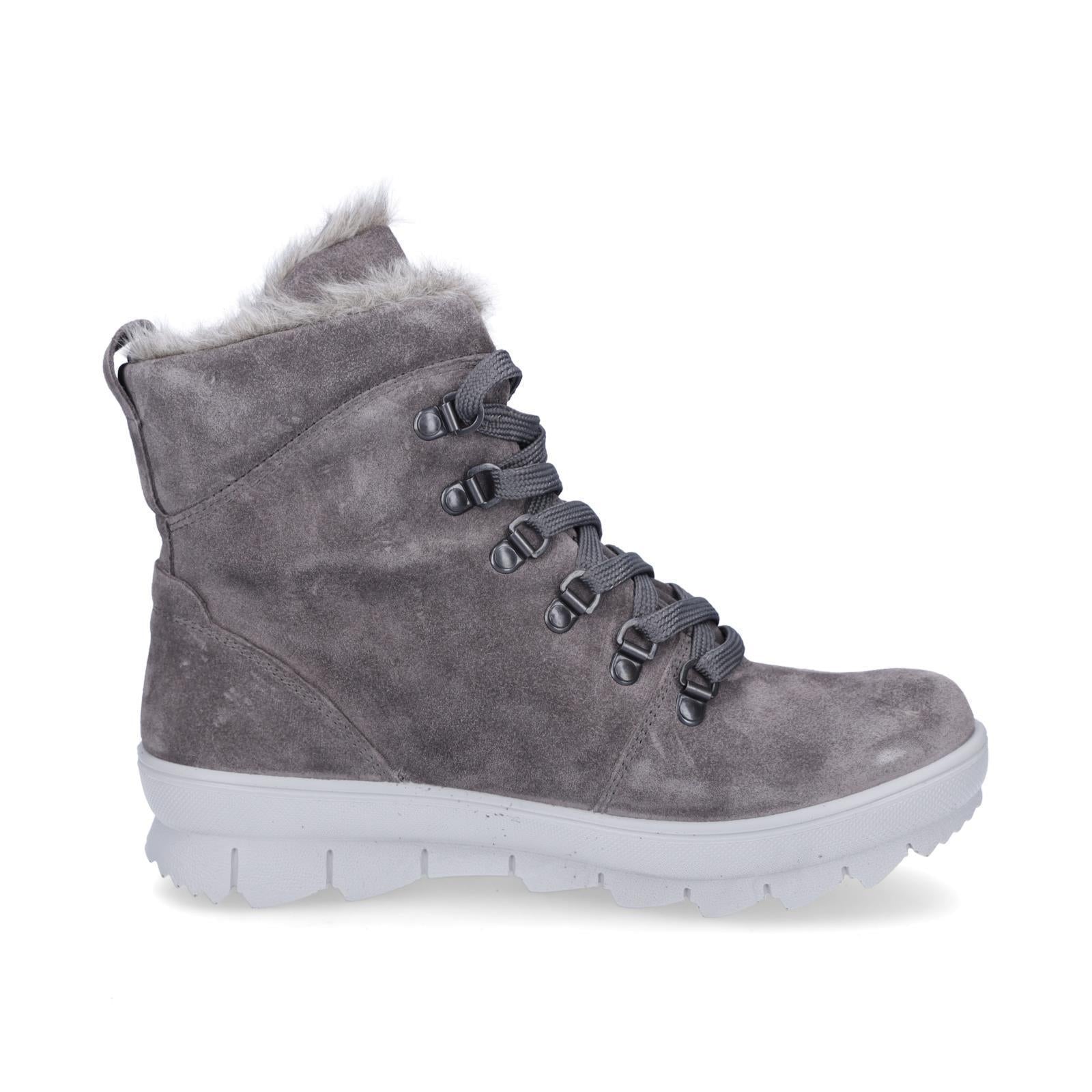 Legero women's lace-up boot grey
