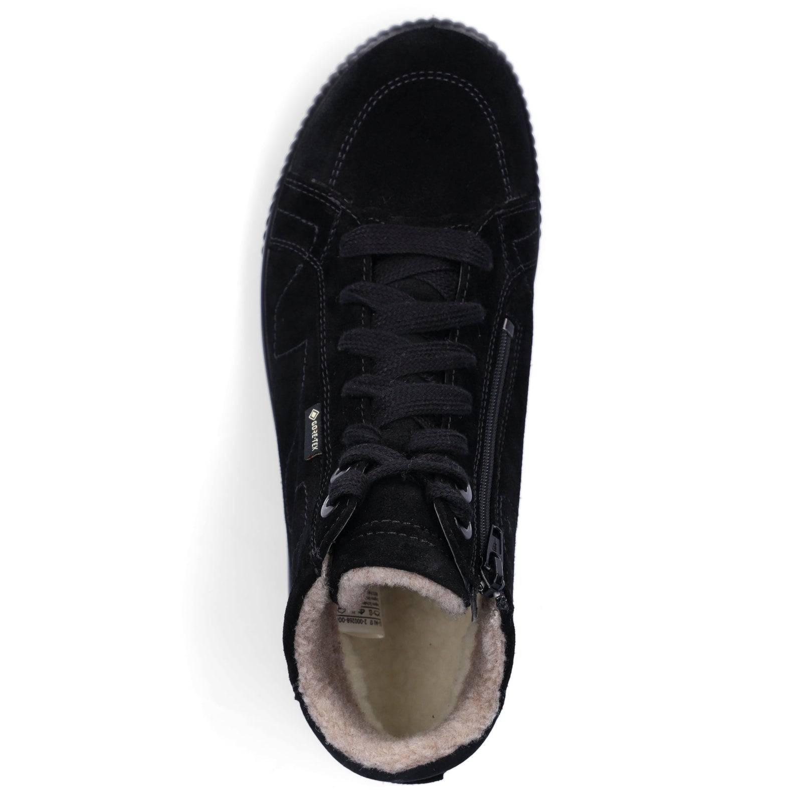 Legero women's high-top sneaker Tanaro 5.0 black
