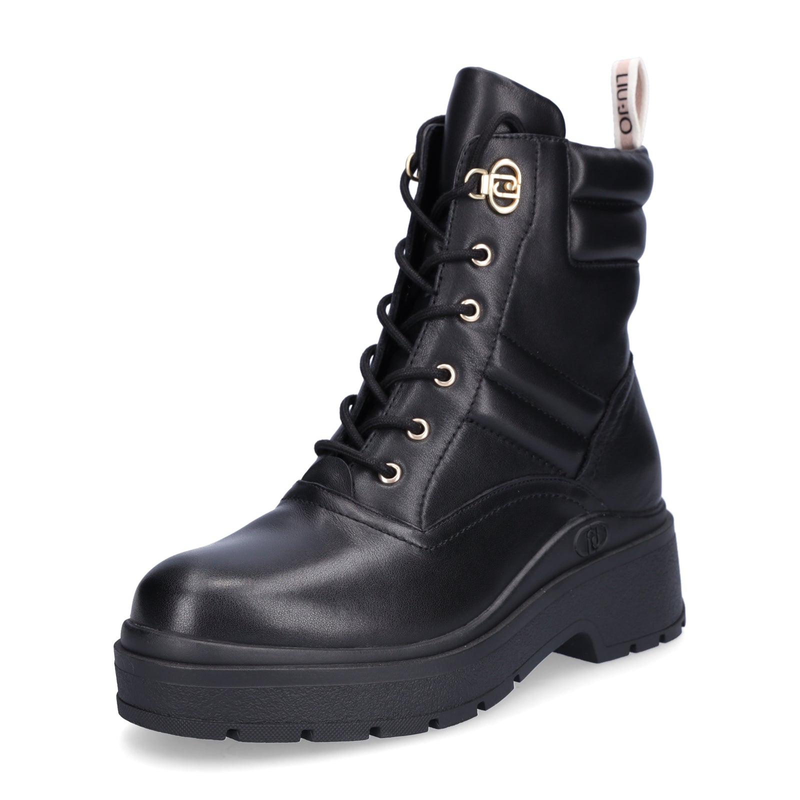 Liu Jo Damen Schnürboot Andrea 02 schwarz