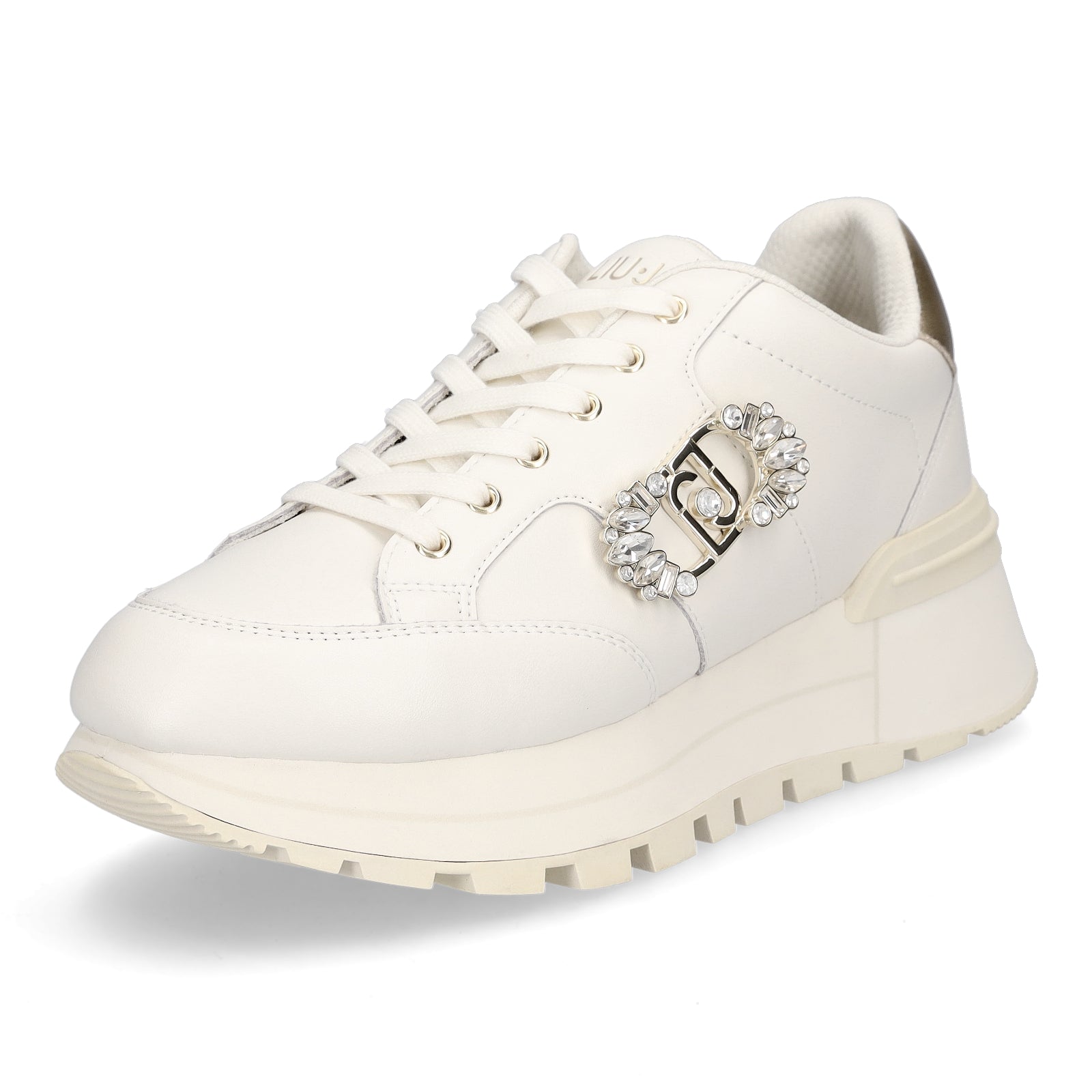 Liu Jo Damen Sneaker Amazing 41 offwhite metallic