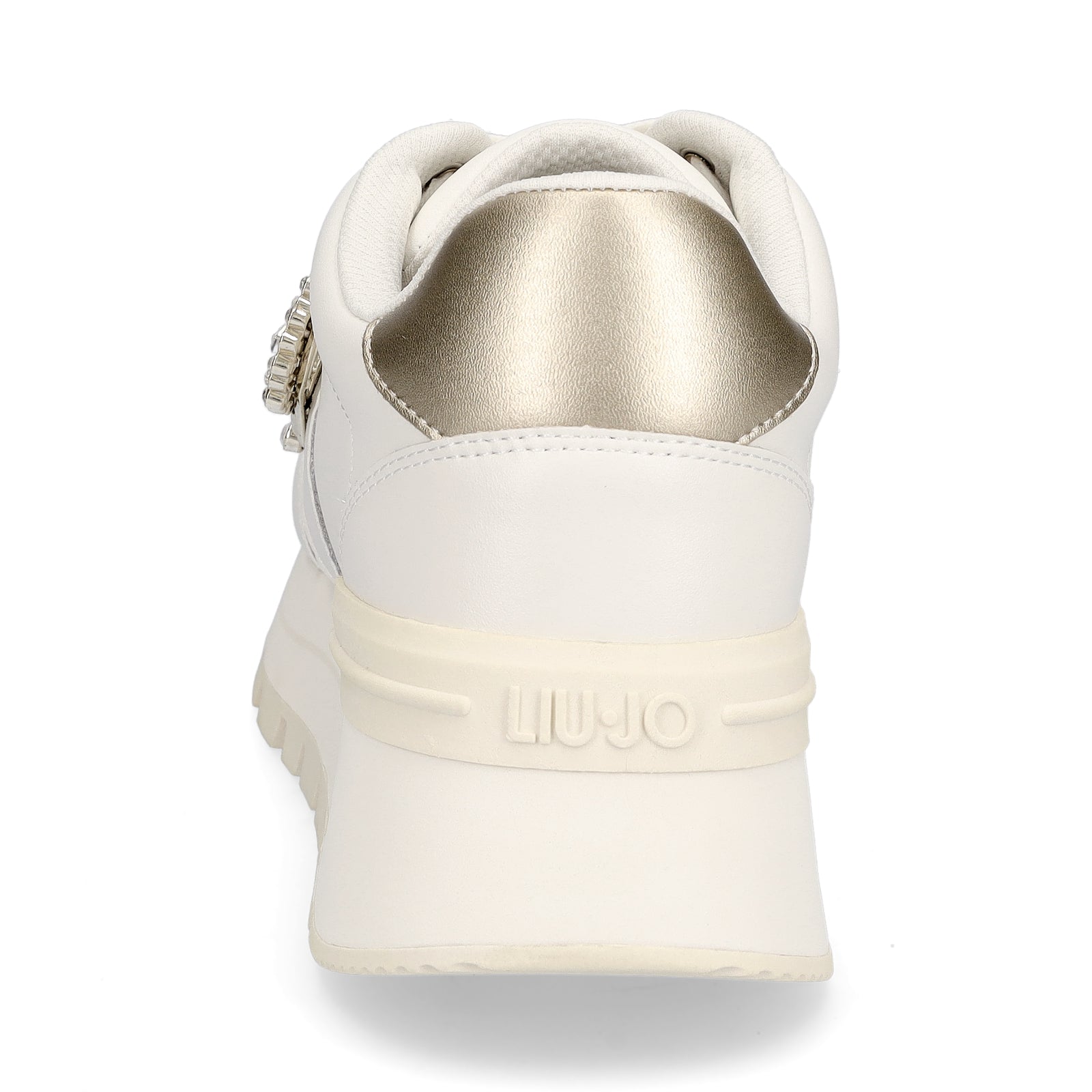 Liu Jo Damen Sneaker Amazing 41 offwhite metallic