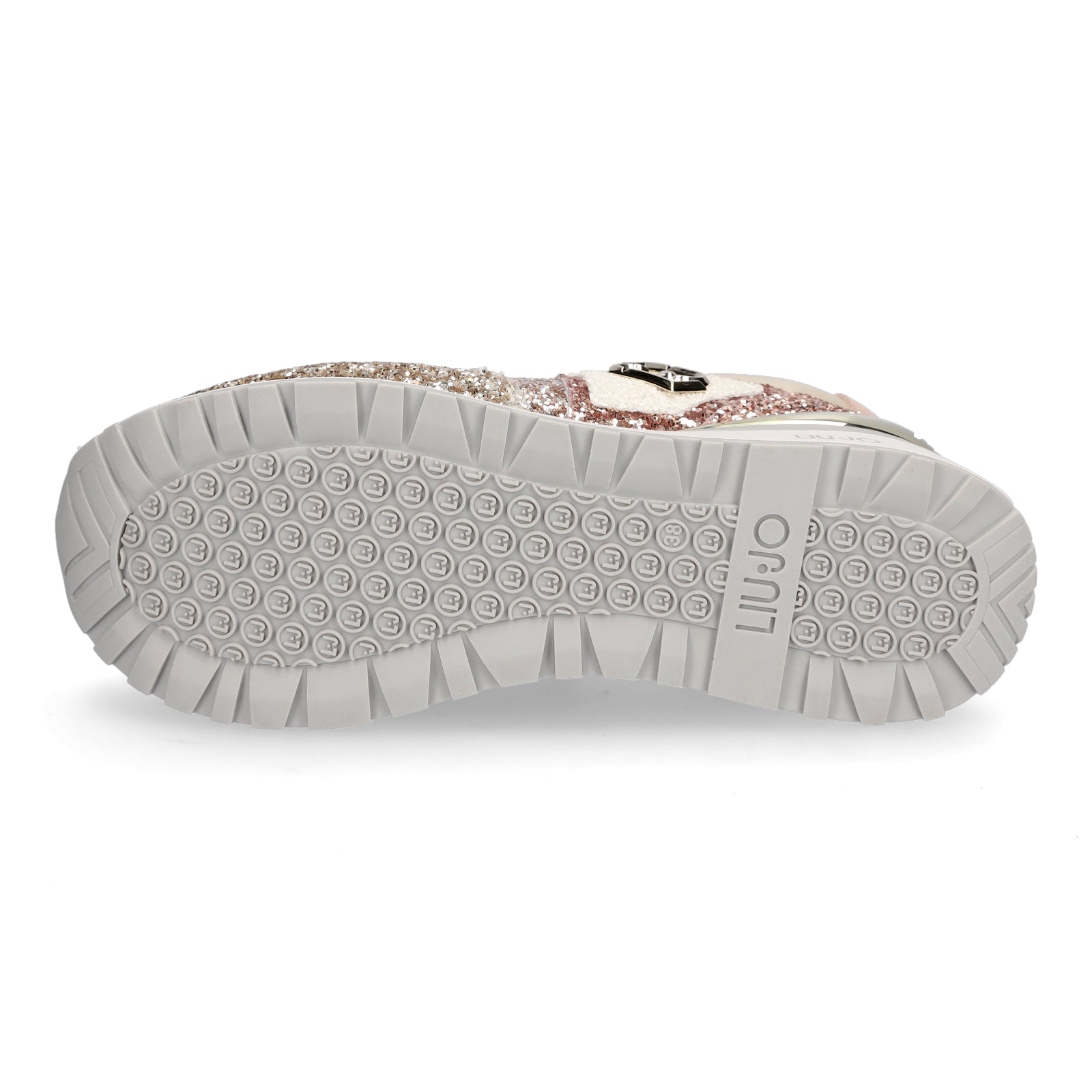 Liu Jo Damen Sneaker Maxi Wonder 01 gold kupfer