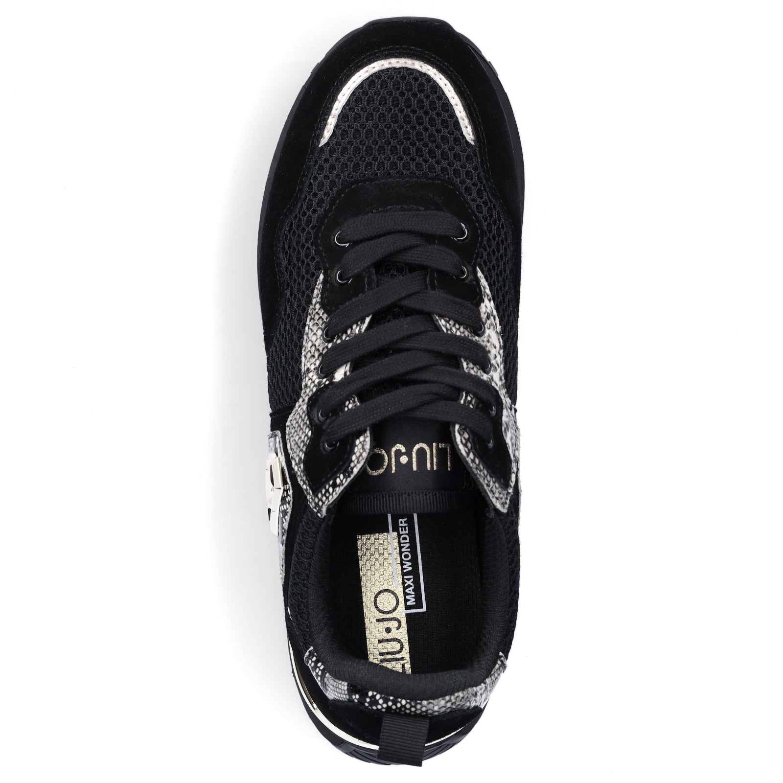 Liu Jo Damen Sneaker Maxi Wonder 01 schwarz