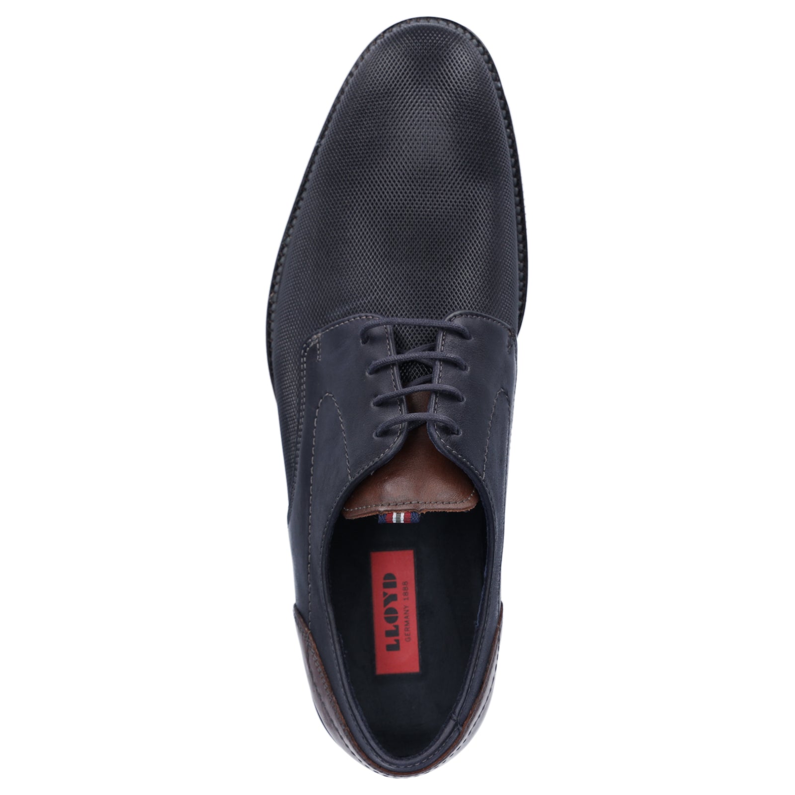 Lloyd Men's Business Lace-Up Shoe Harris blue