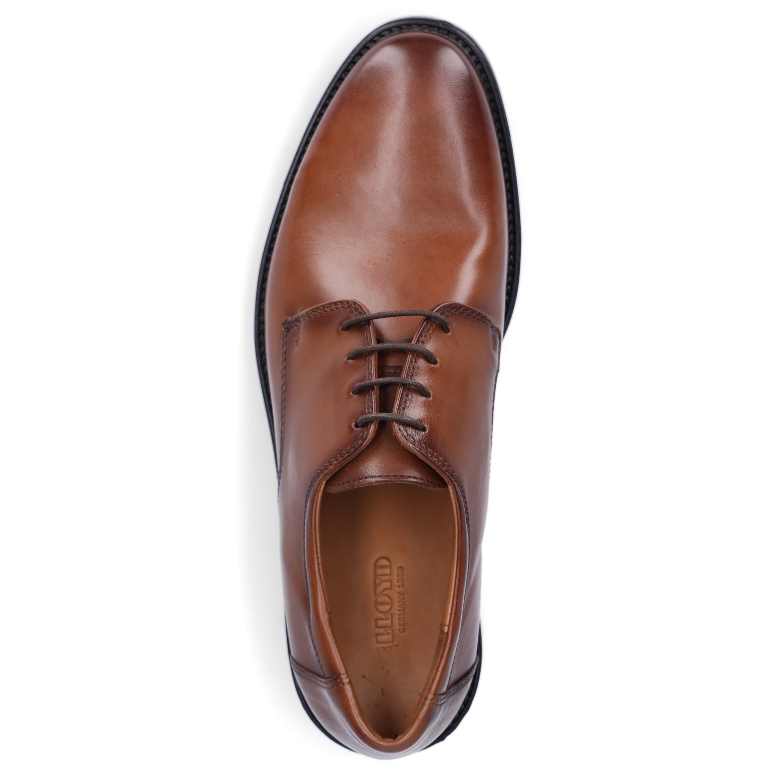 Lloyd men's business lace-up shoe brown